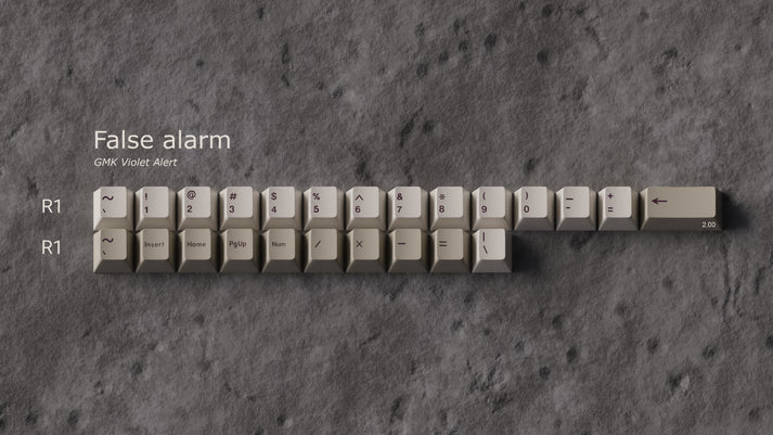(Group Buy) GMK CYL Violet Alert