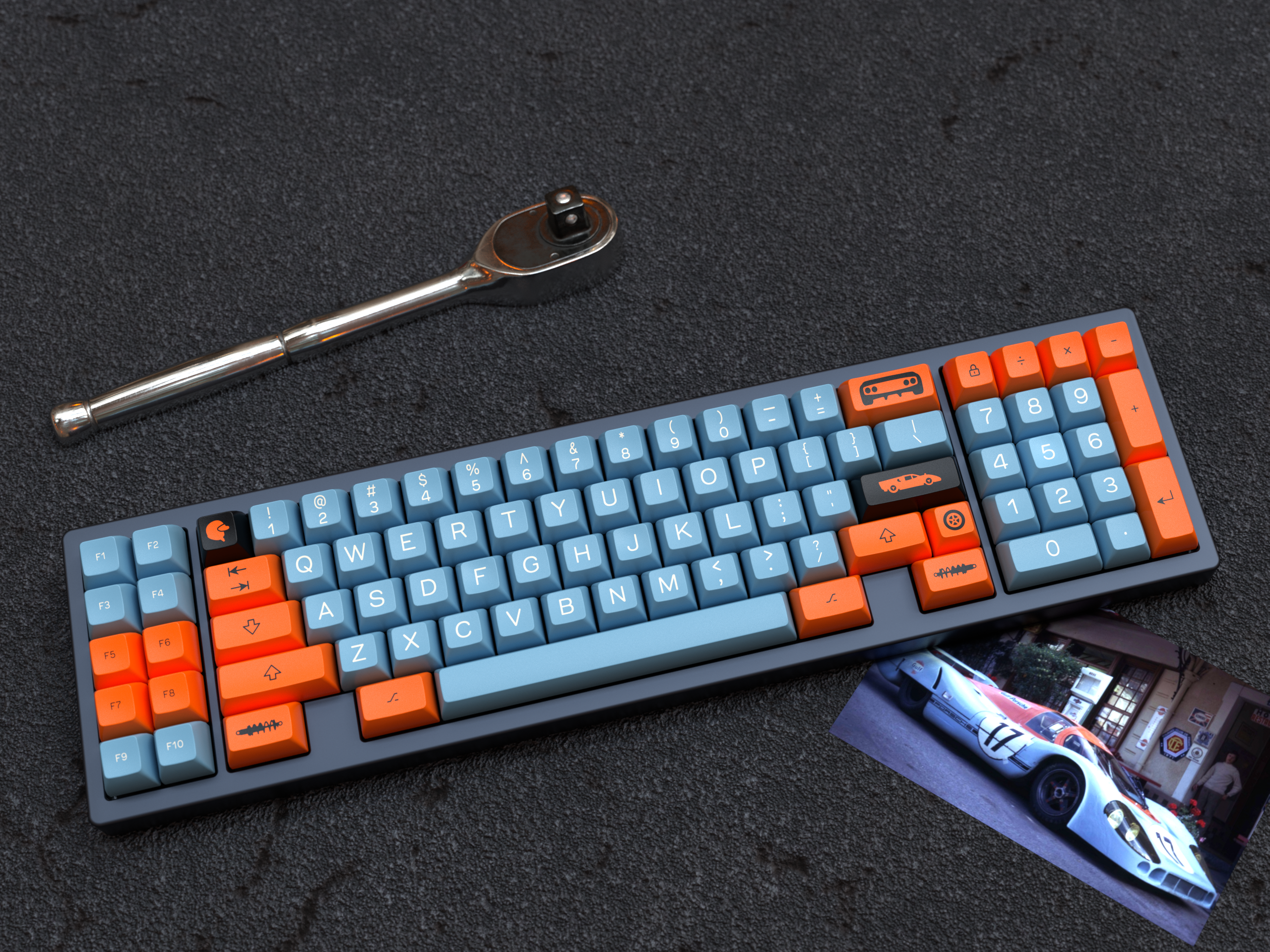 (Pre-Order) SA Motorsport Selectric Keycaps