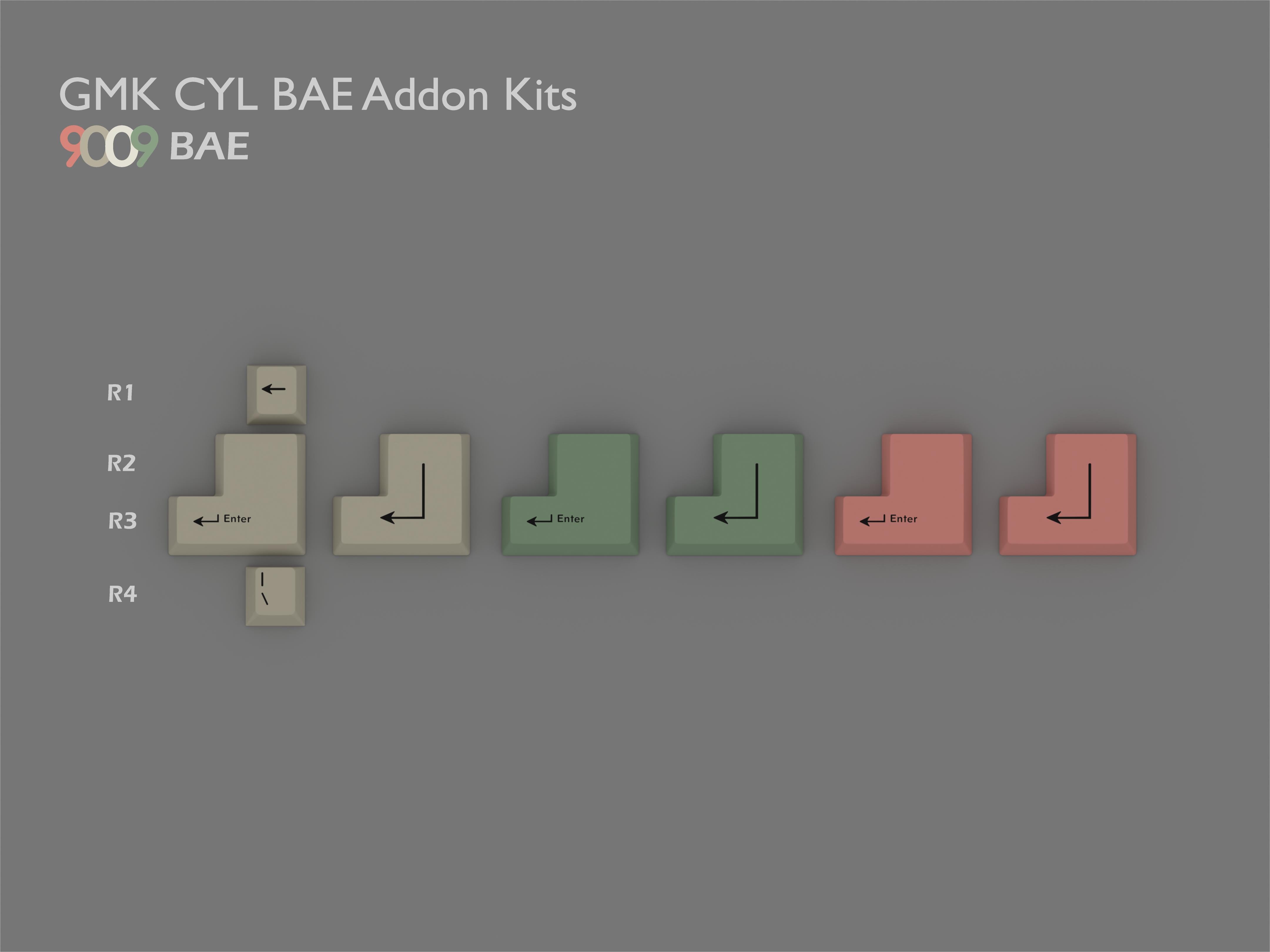 (In Stock) GMK CYL BAE Addon Kits