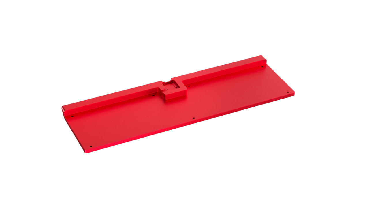 render of Keycult No. 3 Weight in Red