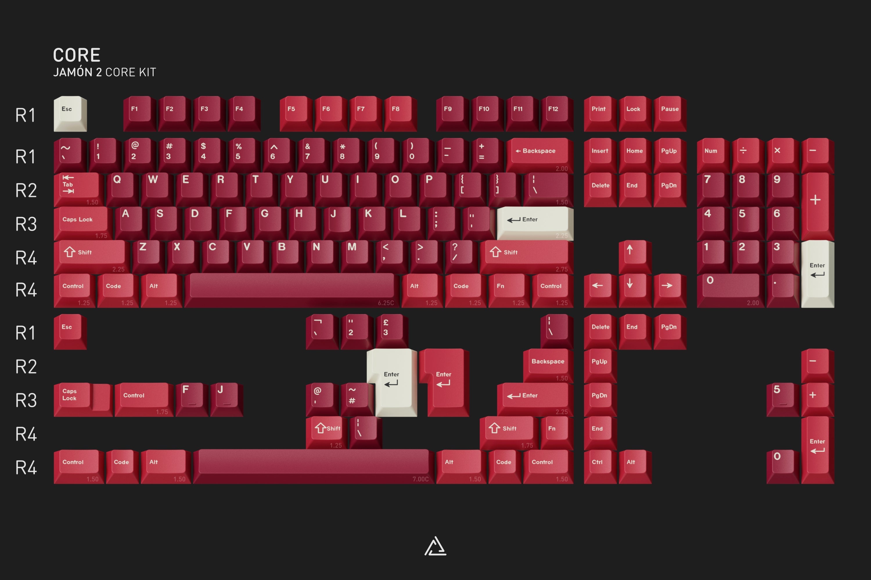 (In Stock) GMK Jamón 2 Keyset