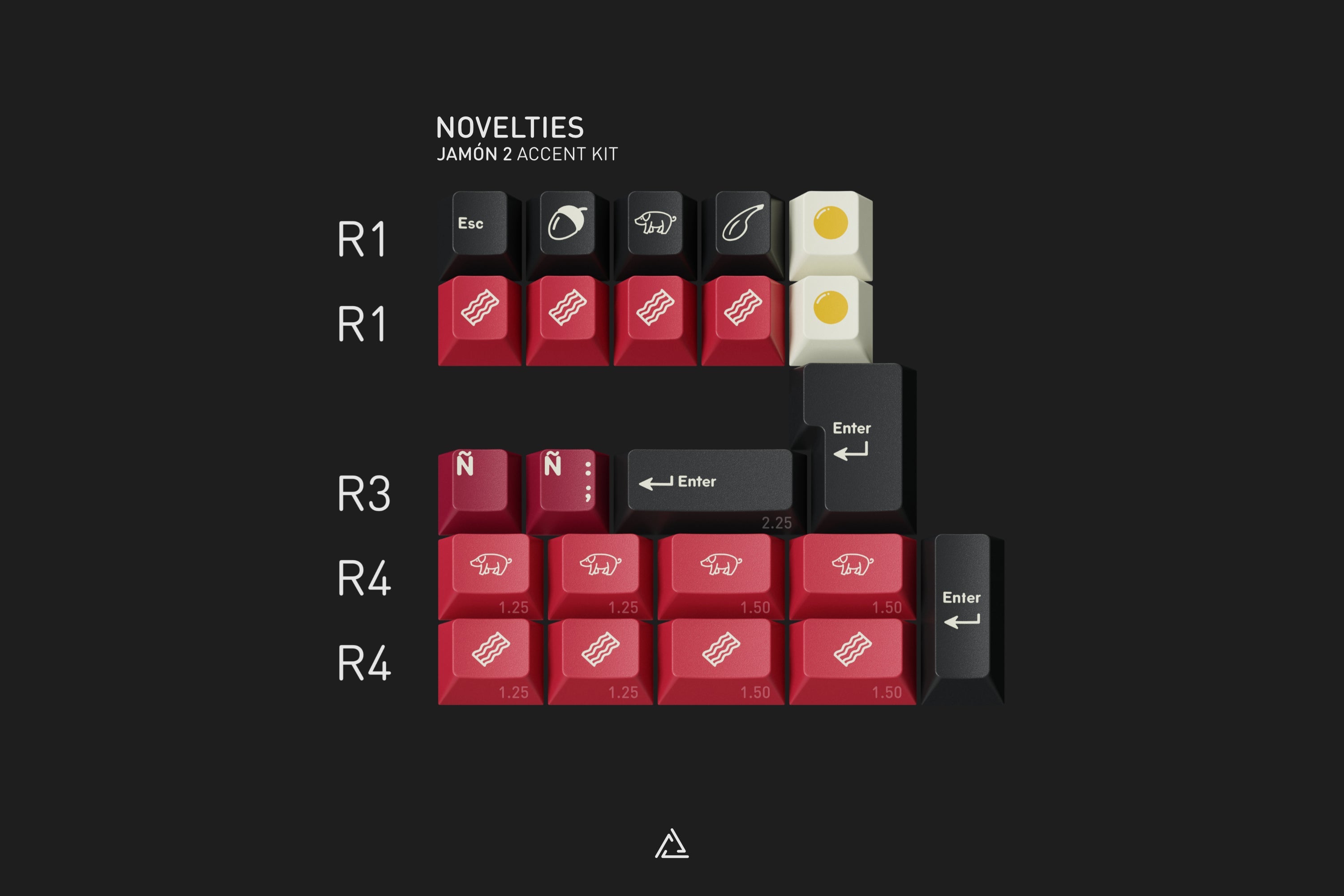 (In Stock) GMK Jamón 2 Keyset