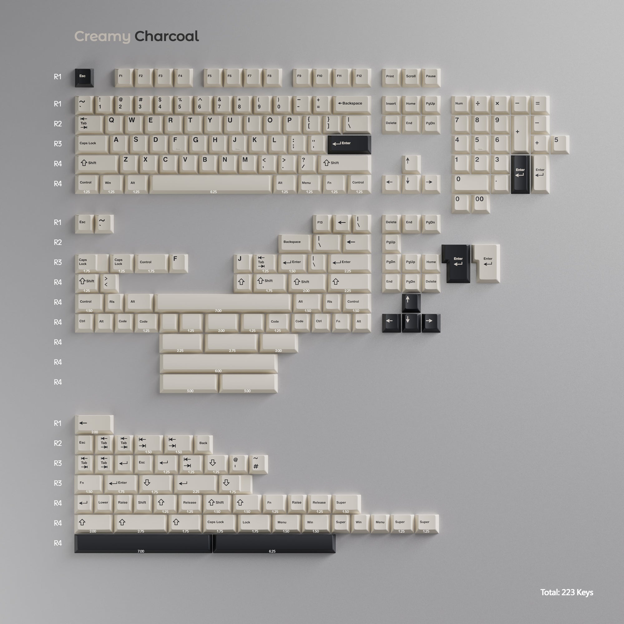 (In Stock) WS Matching Keycap Series