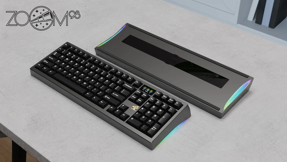 (Group Buy) Zoom98 SE Space Grey Barebone Keyboard Kit Nov