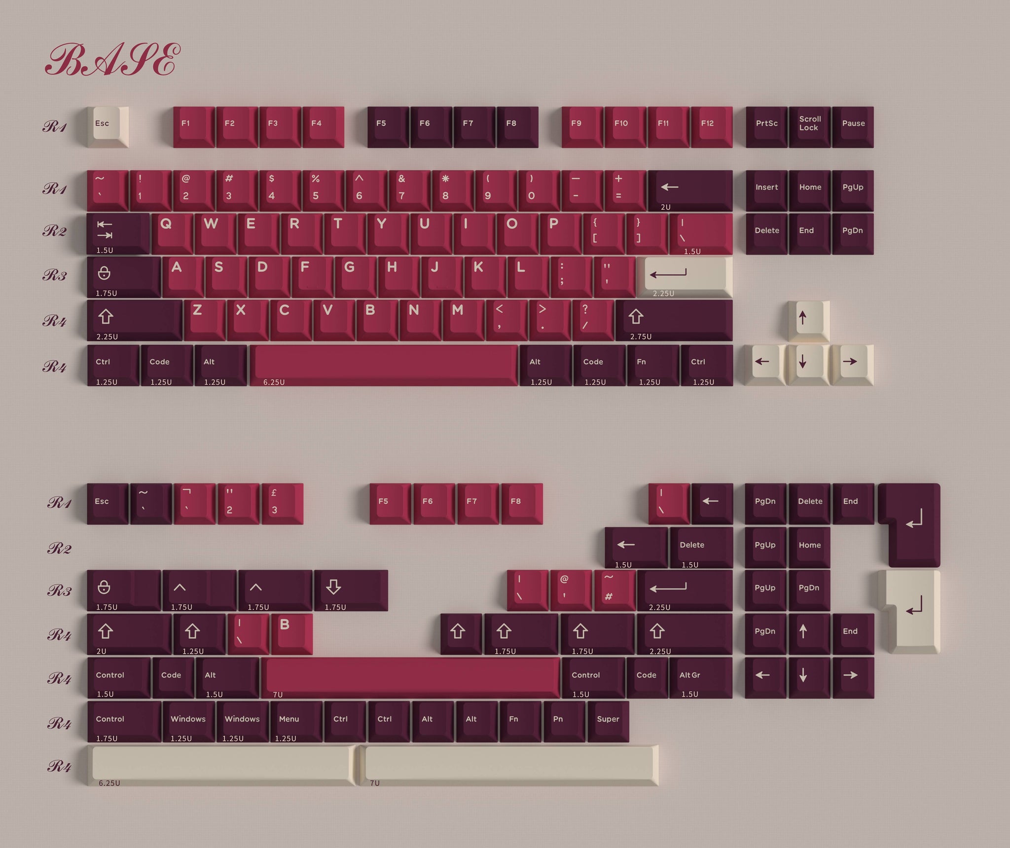 (Group Buy) Domikey Red Velvet Keycaps