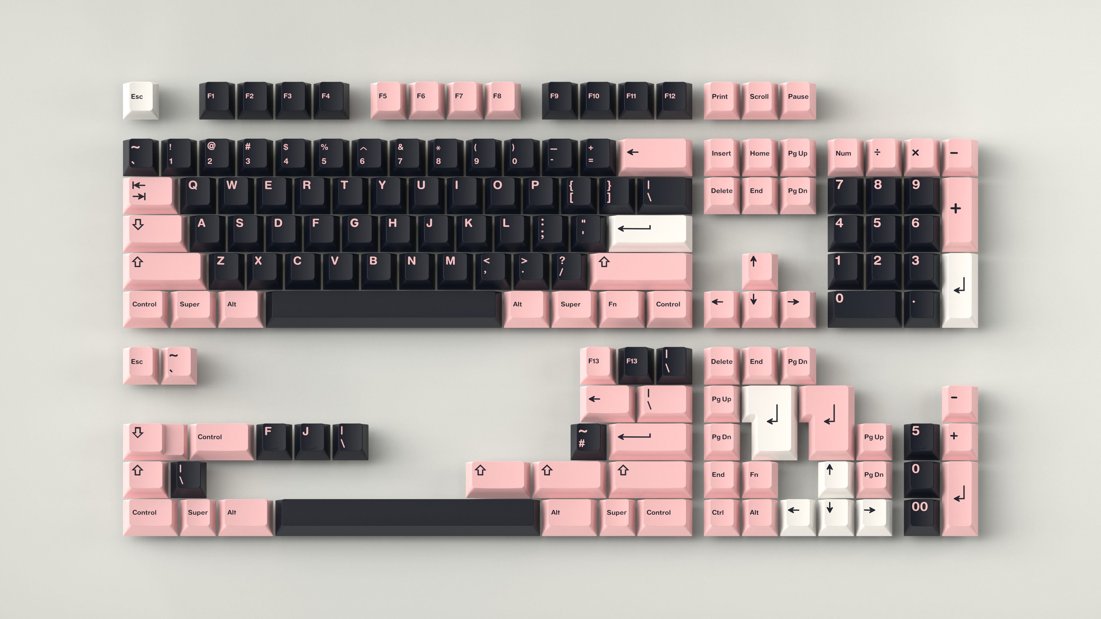 (In Stock) GMK Trüffelschwein Keyset