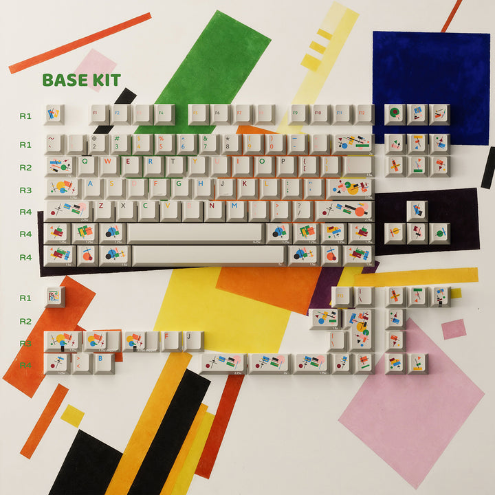 (In Stock) PBTFans Absolute Keycap Set