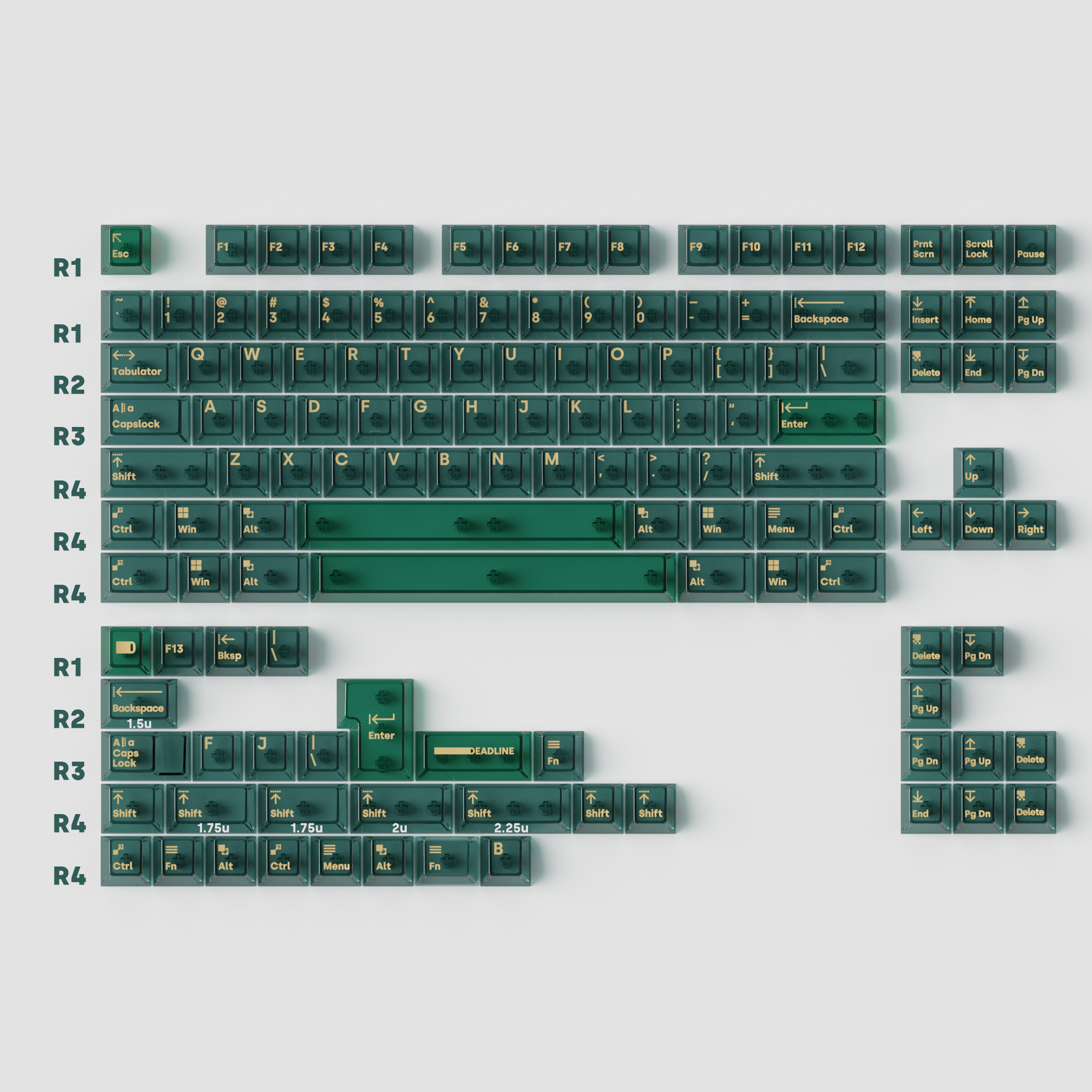 (Group Buy) Deadline Air-Mallche Keycaps