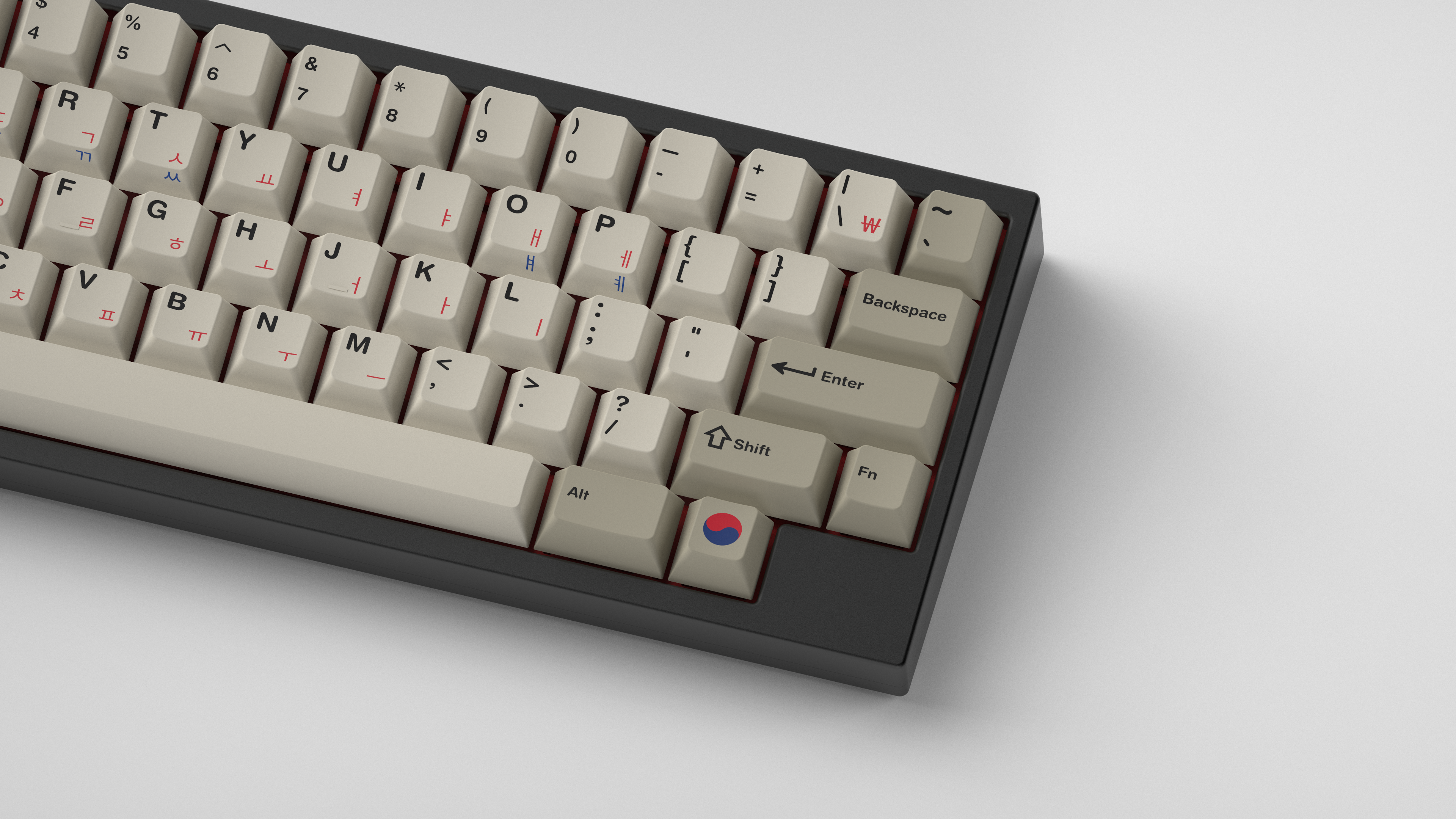 (Group Buy) CRP Classic Hangul Keycaps