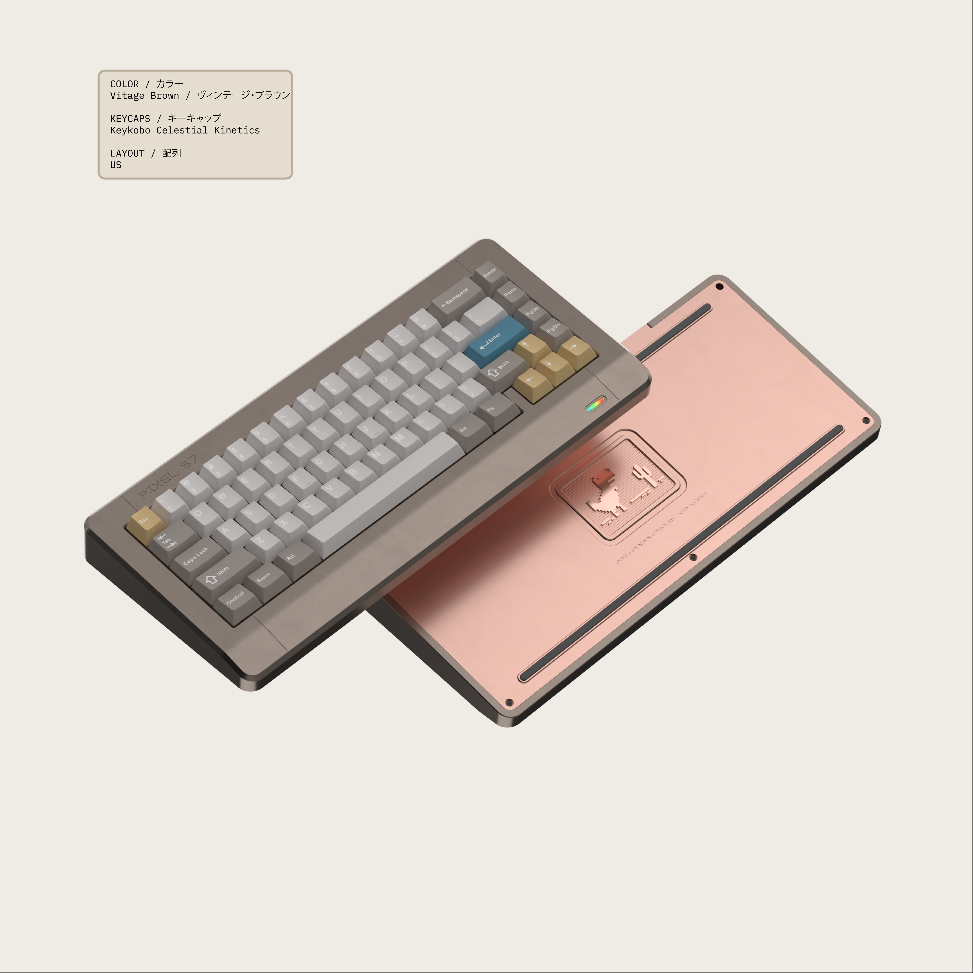 (Group Buy) Pixtendo x Keykobo Pixel67 Keyboard