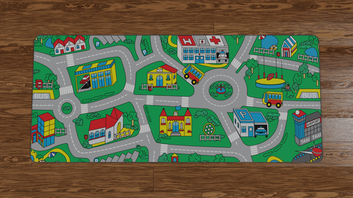 (In Stock) Busy Town Deskmats (R2)