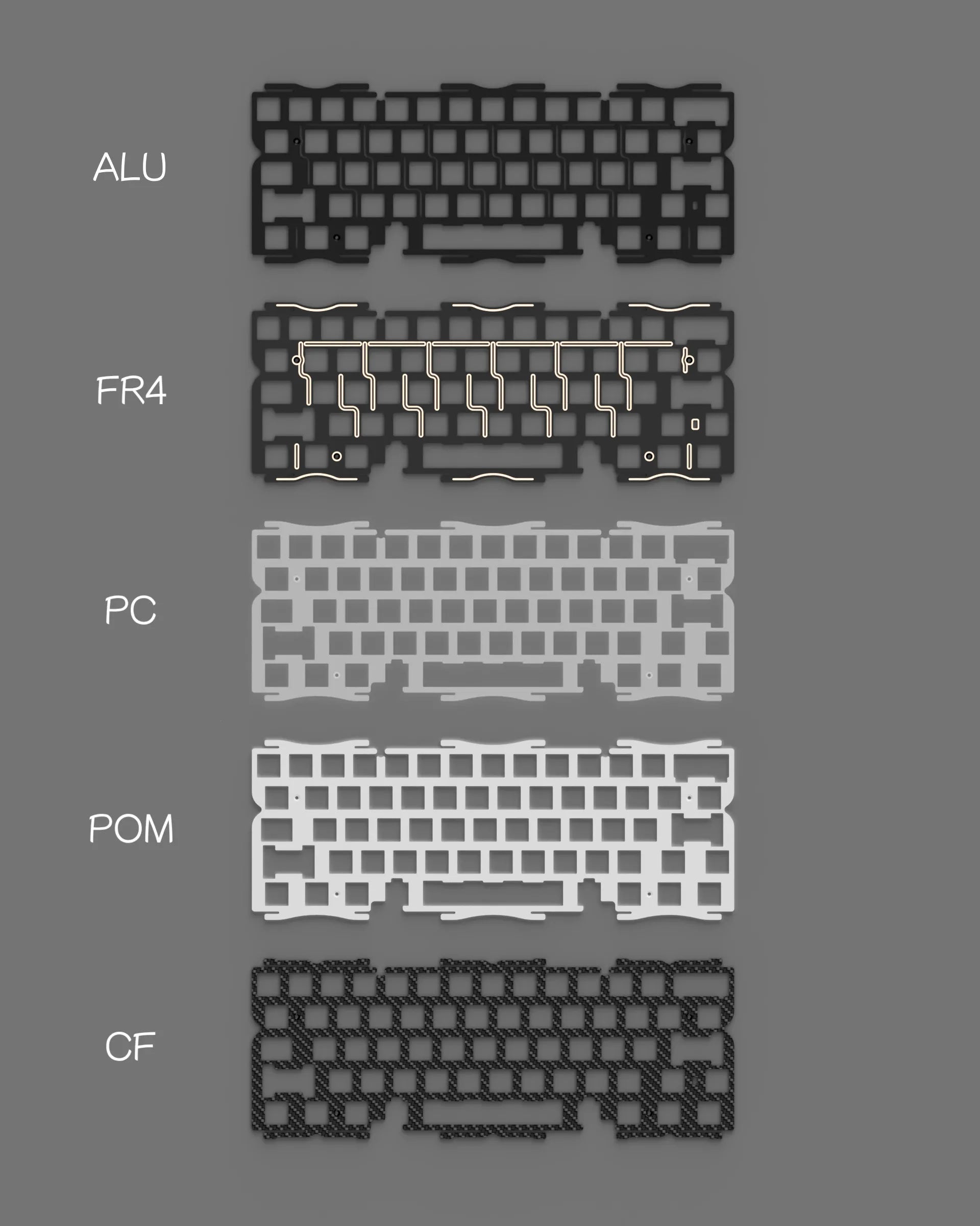 (Pre-order) QK60 Keyboard Kit Batch 3