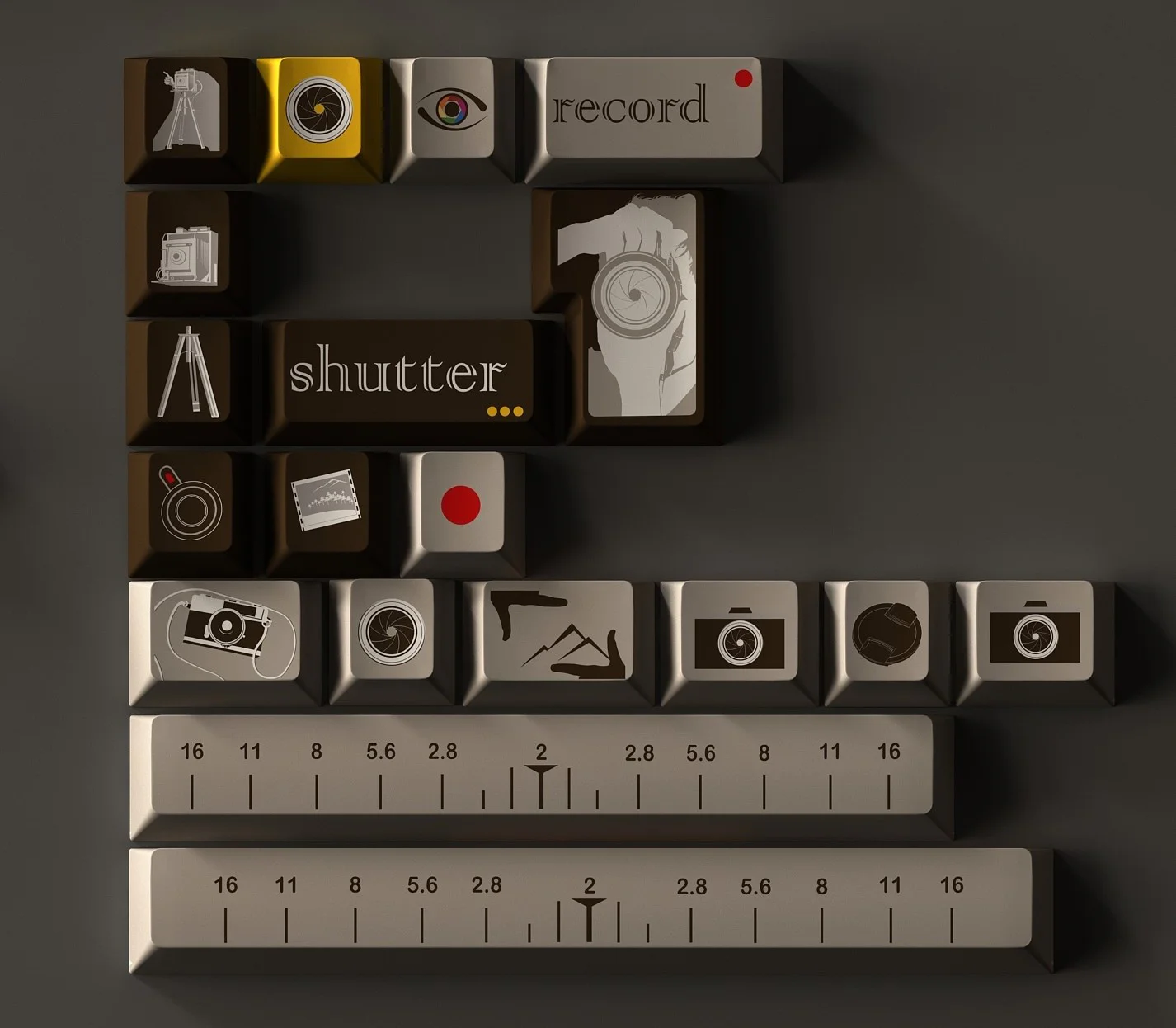 
                  
                    (Pre Order) Photographer Keycaps
                  
                