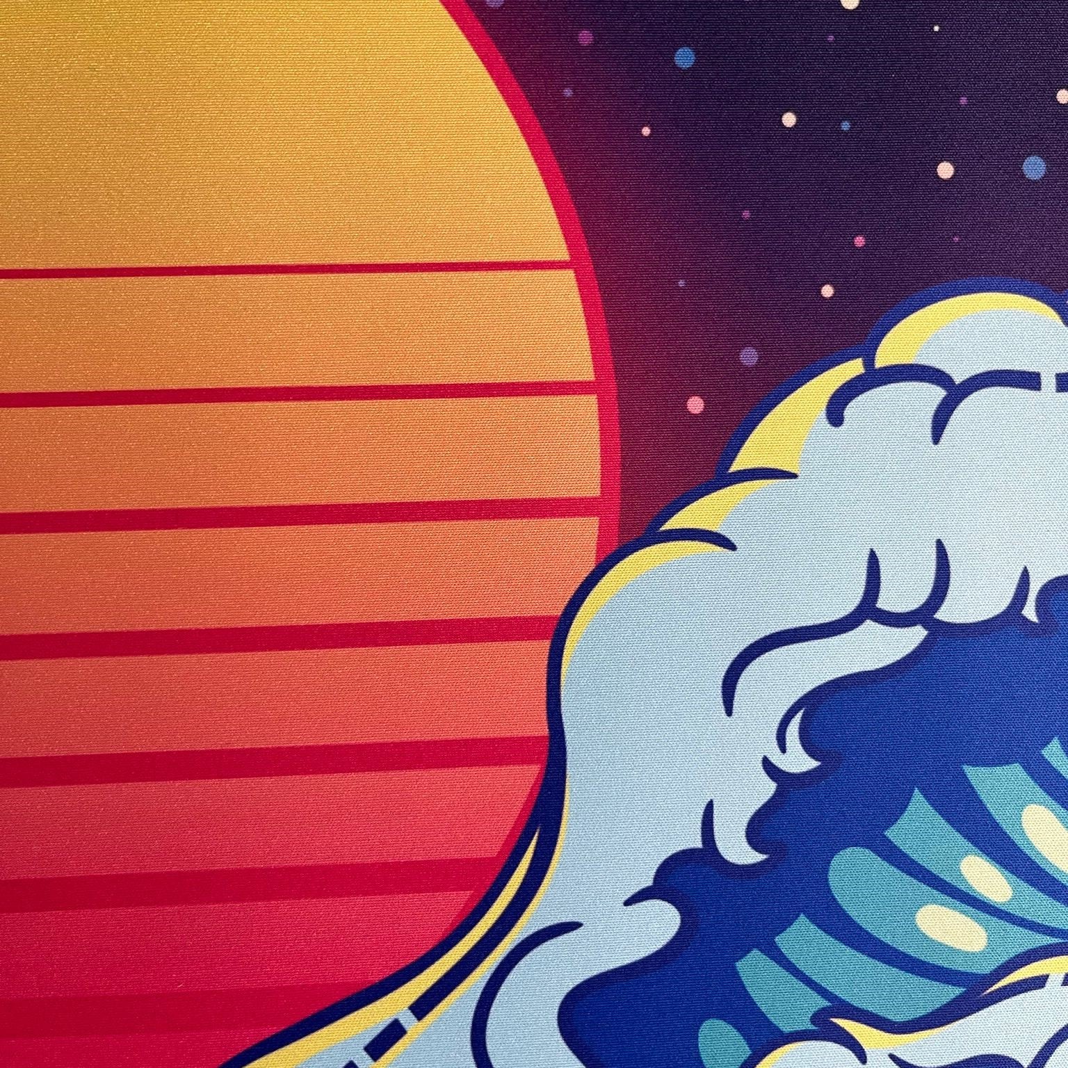 (In Stock) The Great Retro Wave Deskmat