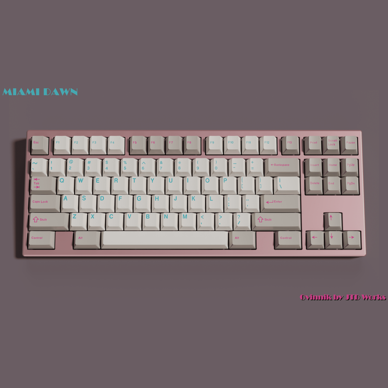 (In Stock) Miami Dawn Keycaps