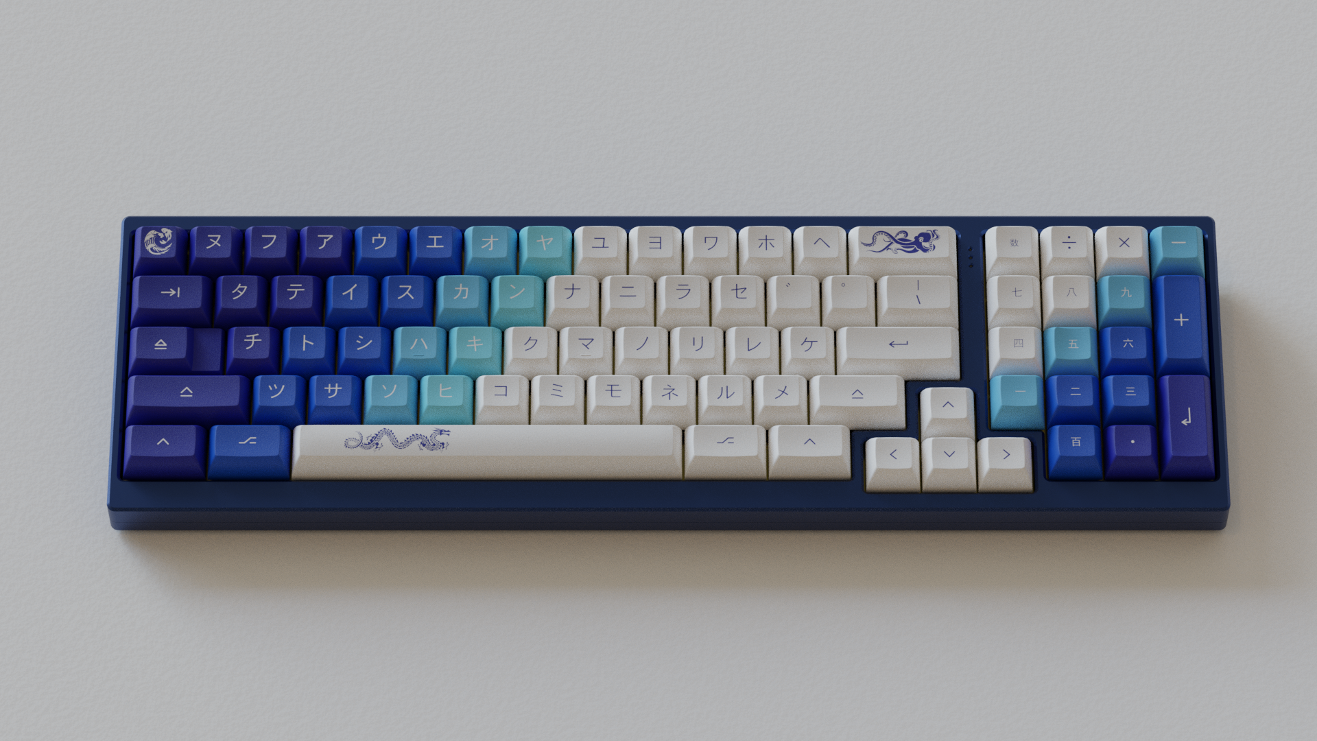 (In Stock) KAT Great Wave Keycaps