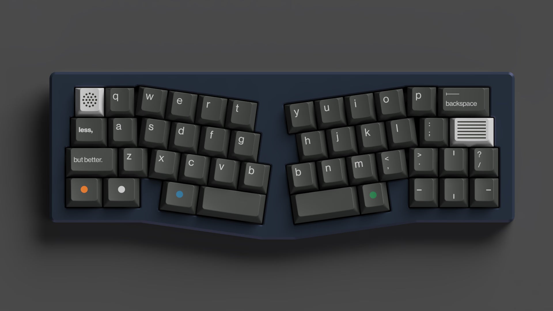 (Coming Soon) PBTfans x Openkey Design Less But Better Dark