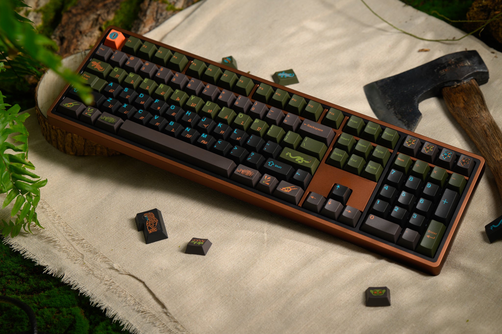 In Stock) Keykobo Komodo Keycaps