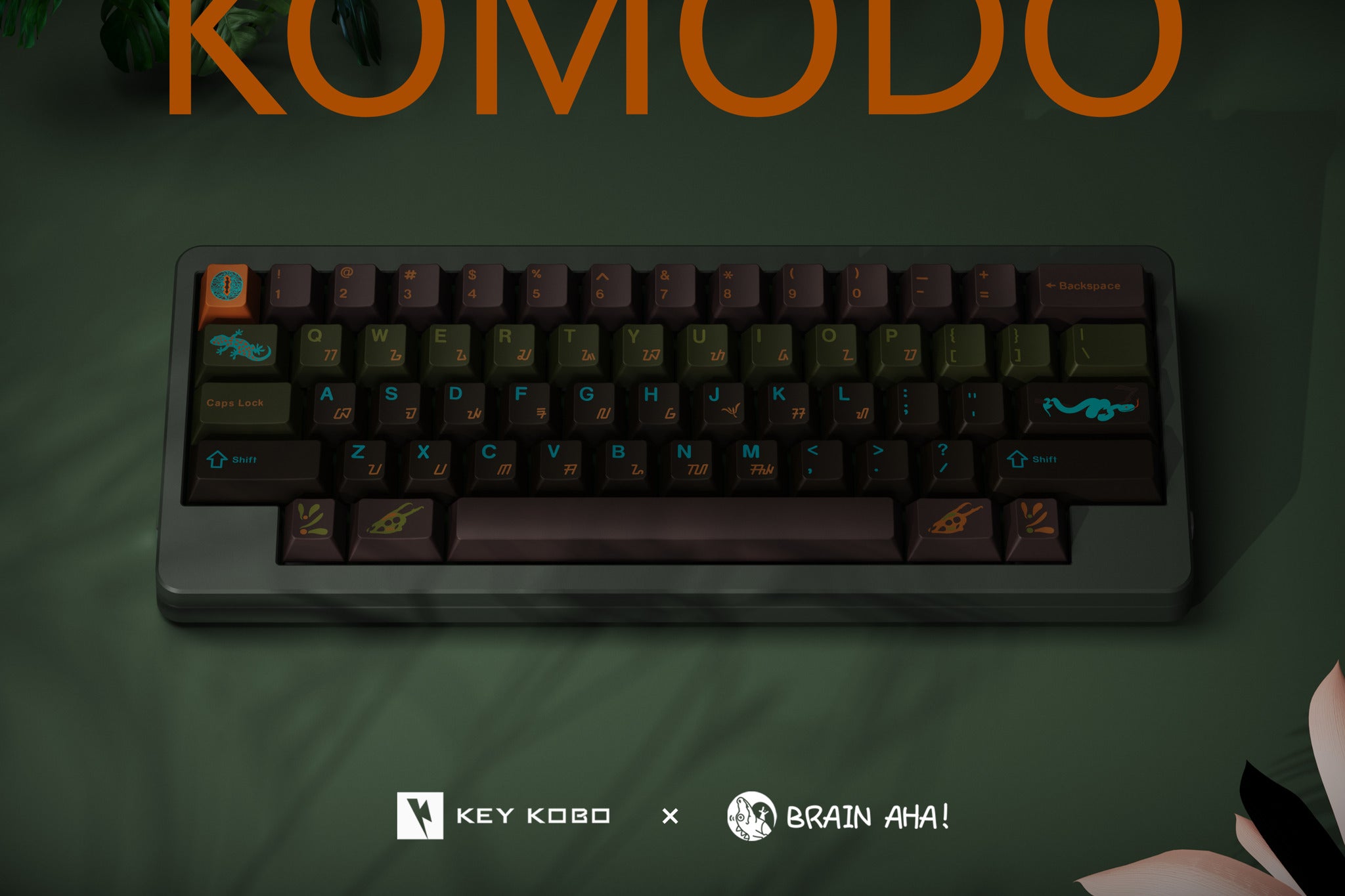 In Stock) Keykobo Komodo Keycaps