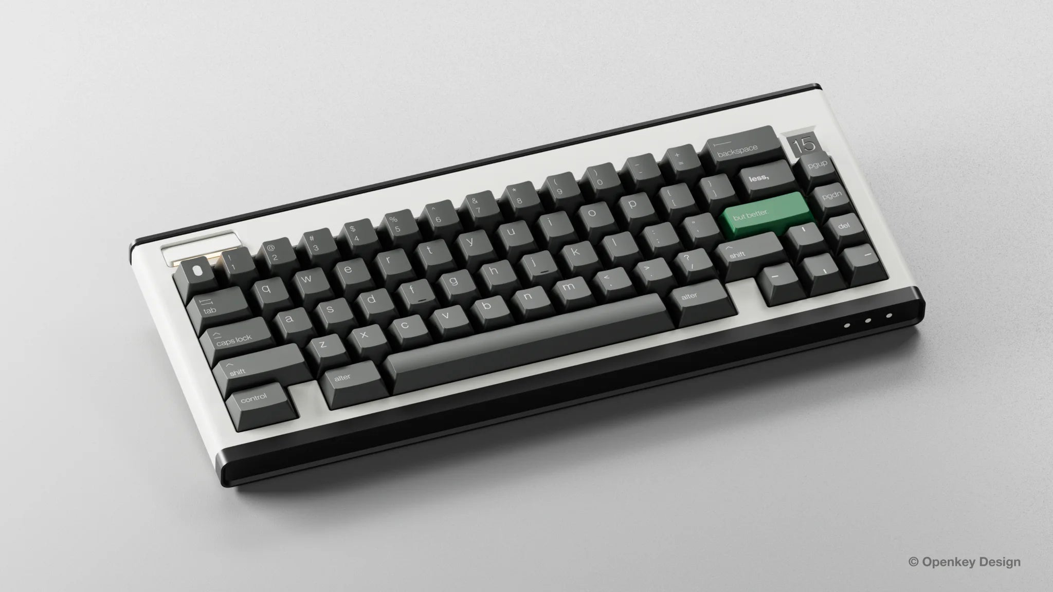 (Coming Soon) PBTfans x Openkey Design Less But Better Dark