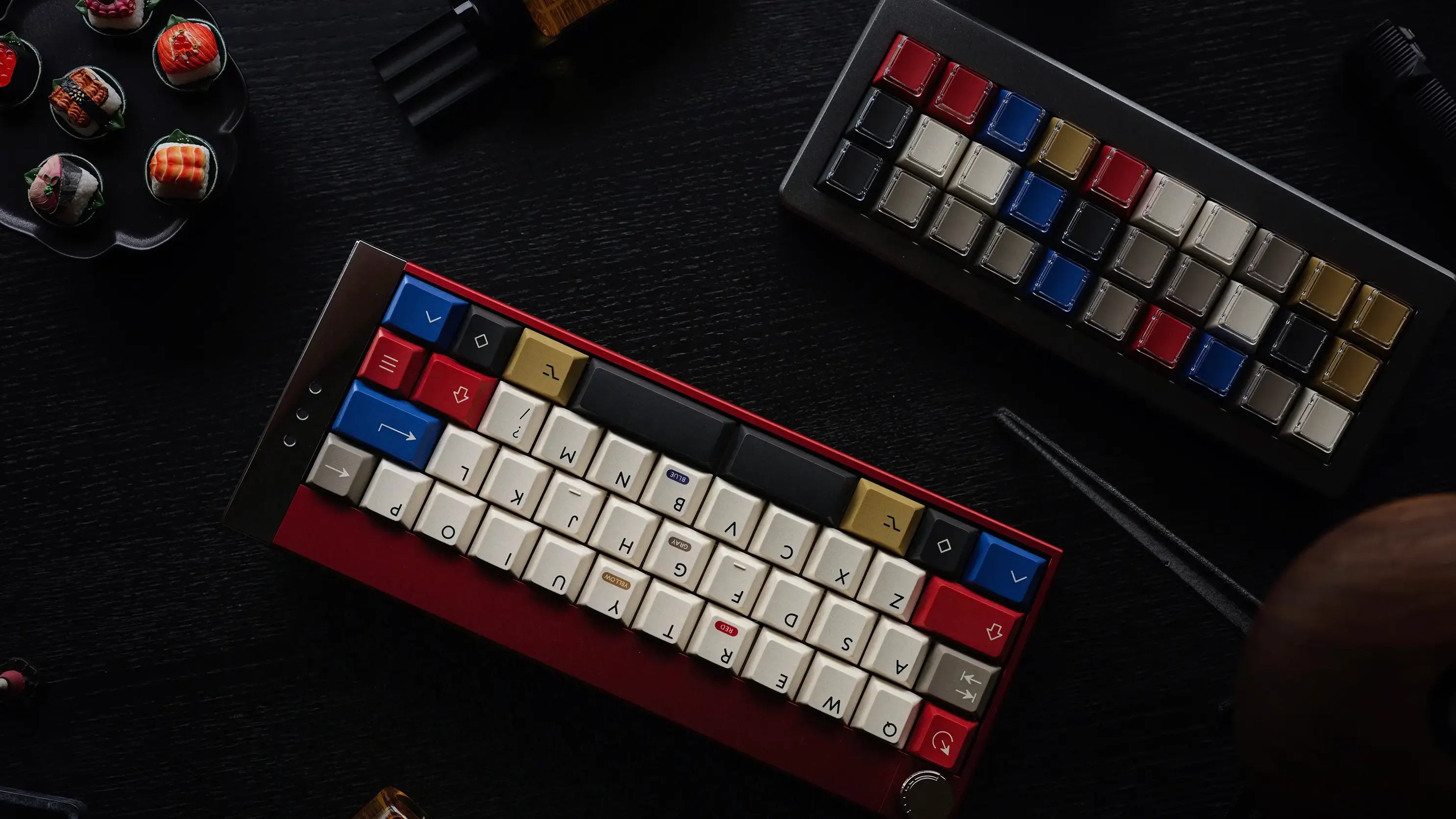 (In Stock) PBTFans Retro 100  Keycap Set