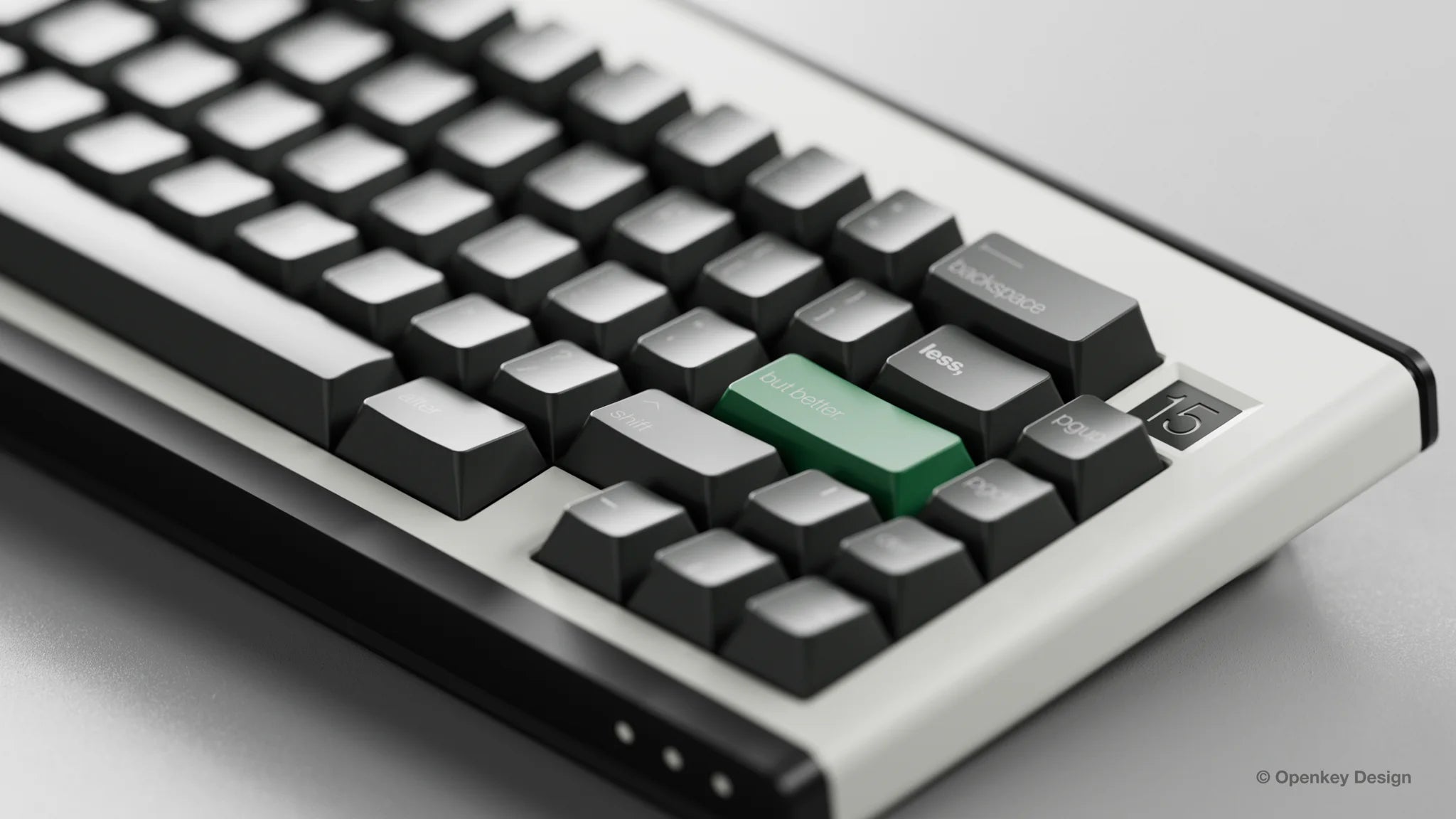 (Coming Soon) PBTfans x Openkey Design Less But Better Dark