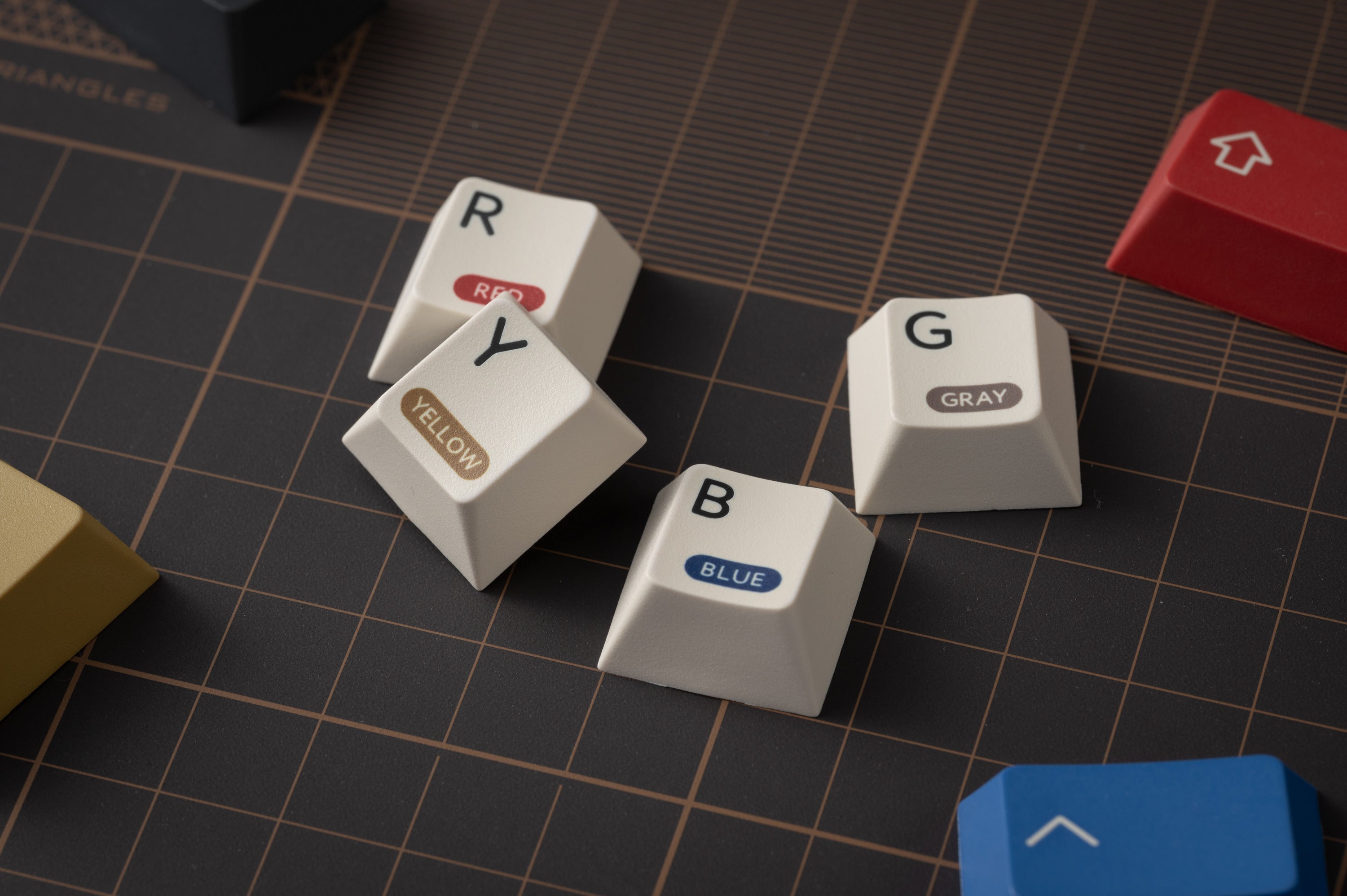 (In Stock) PBTFans Retro 100  Keycap Set