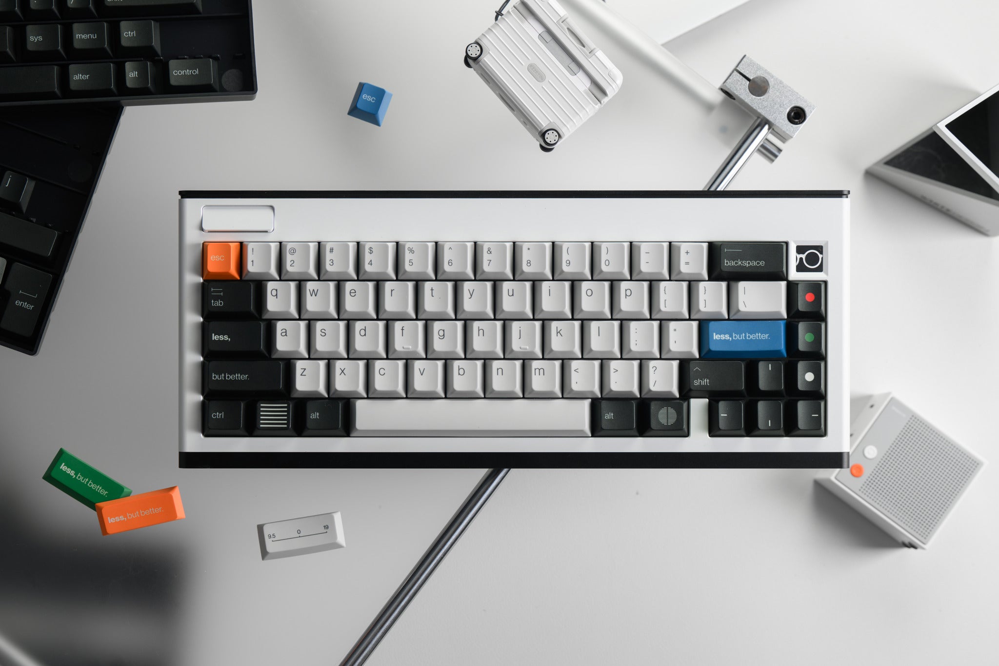 (Group Buy) PBTfans x Openkey Design Less But Better Dark