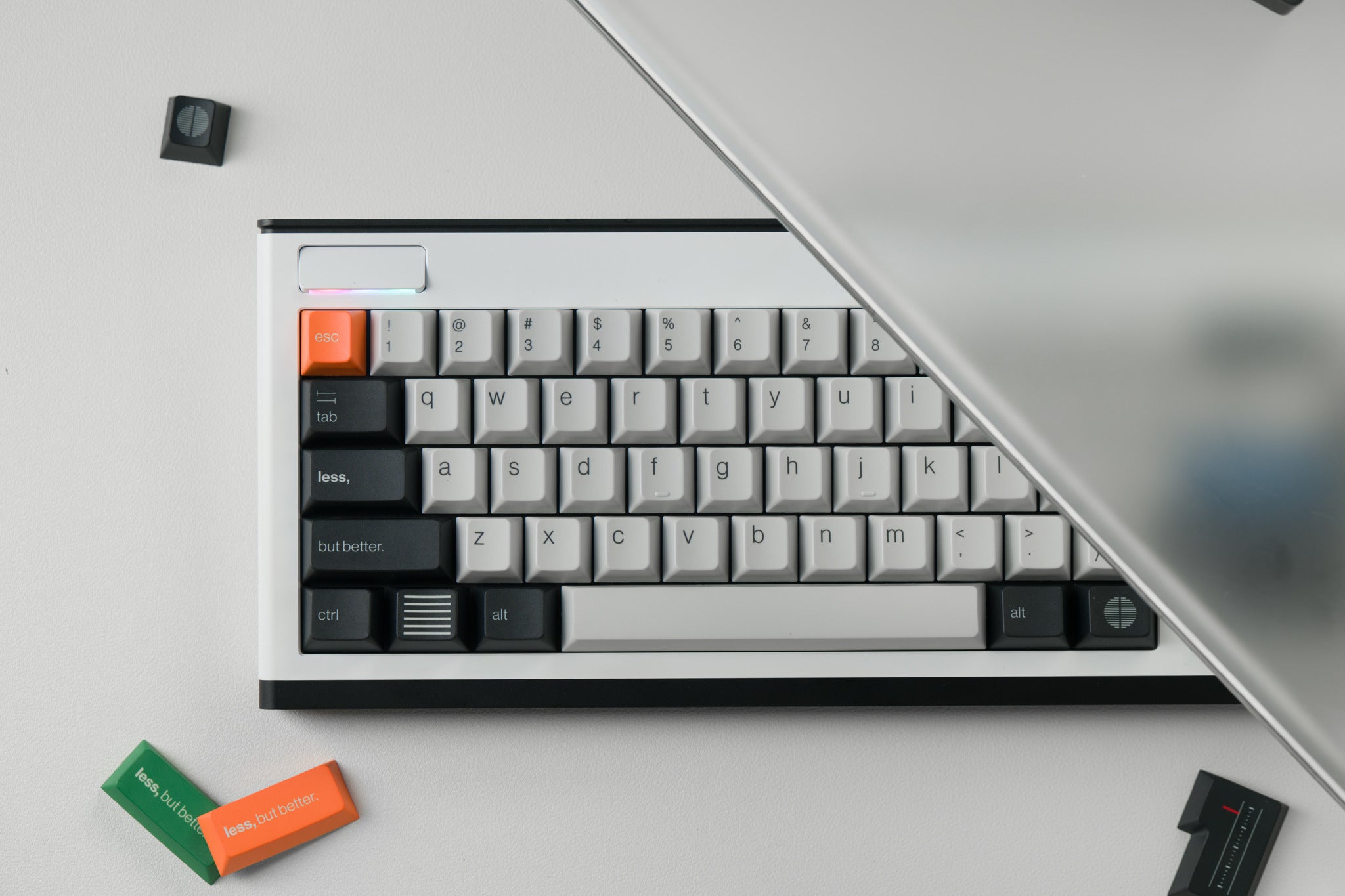(Group Buy) PBTfans x Openkey Design Less But Better Dark