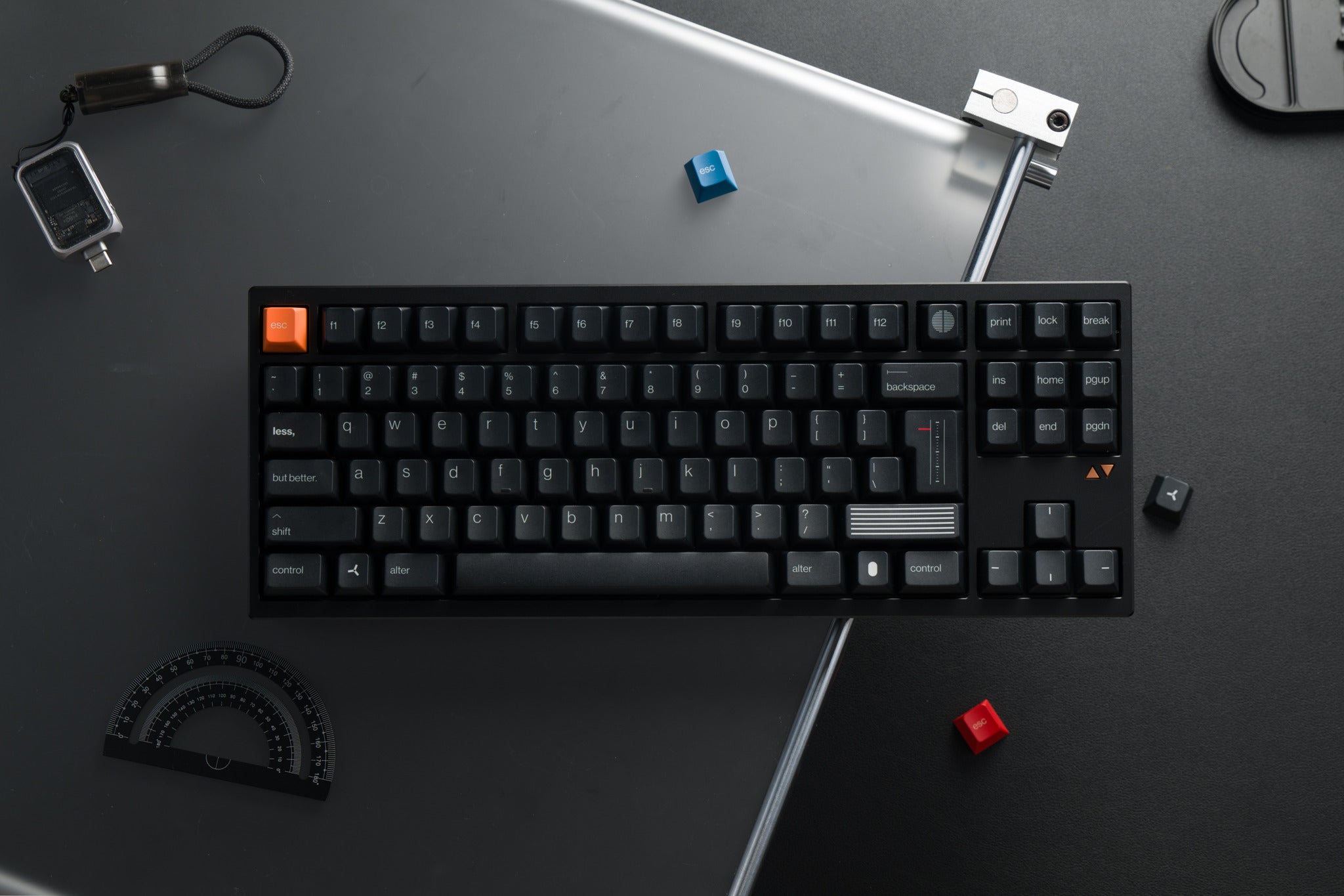 (Group Buy) PBTfans x Openkey Design Less But Better Dark