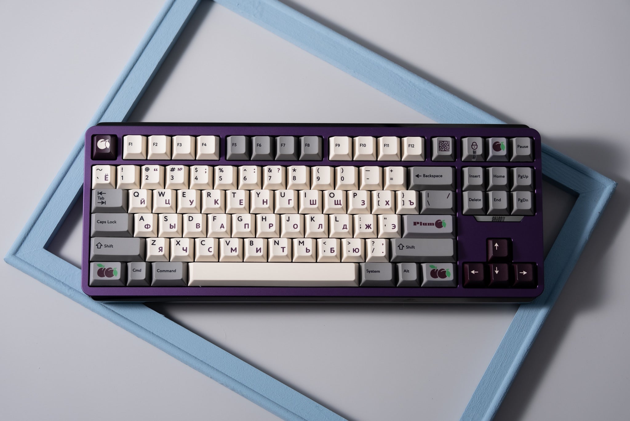 (In Stock) PBTfans Classic Grey Keycaps