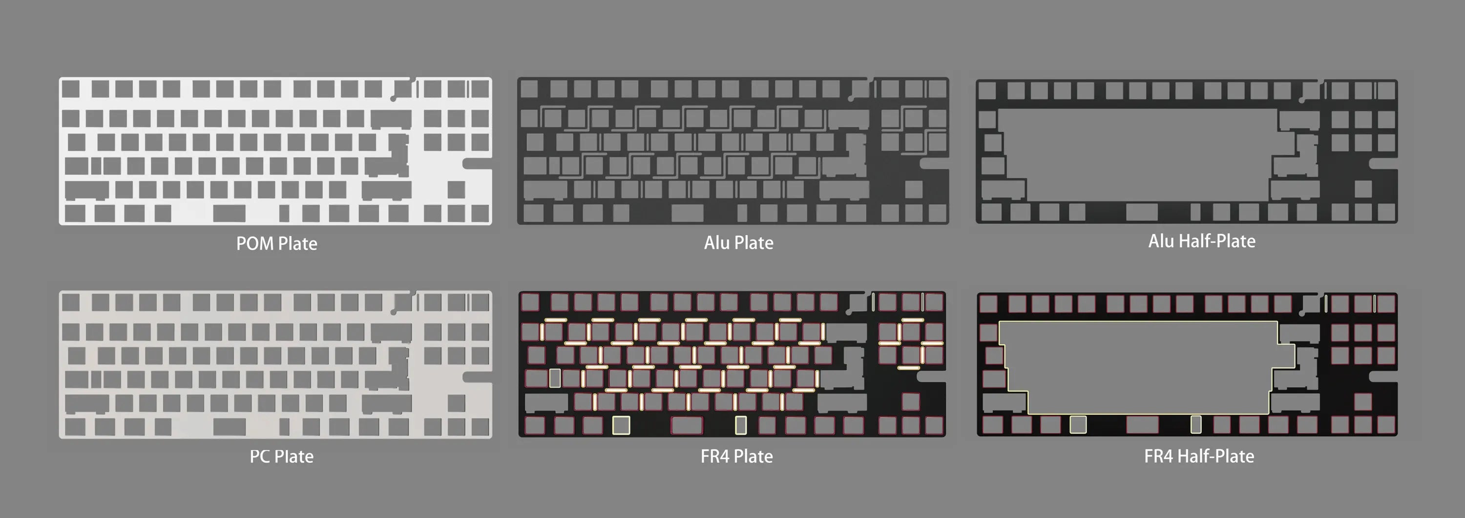 (Group Buy) Jris80 Keyboard Kit Addons