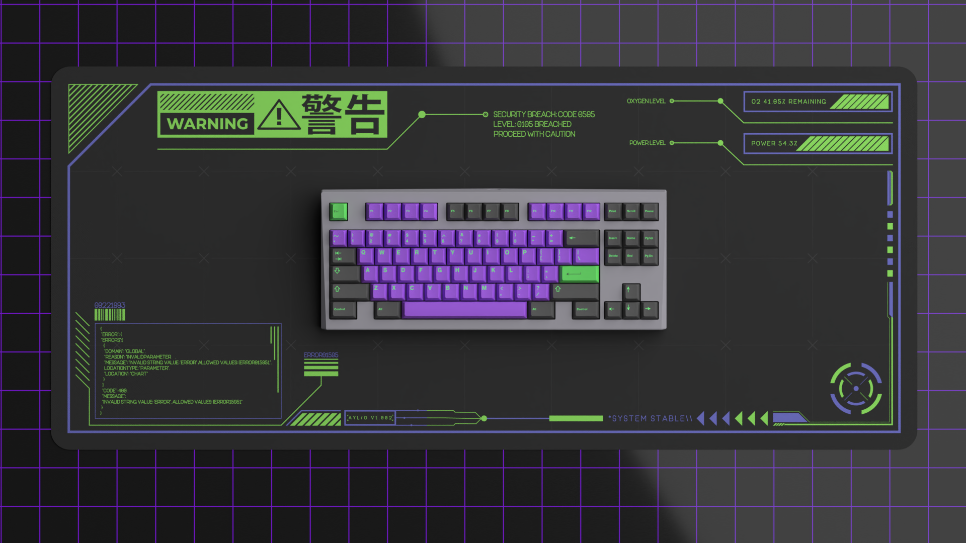 (In Stock) CYBER CELL Deskmats