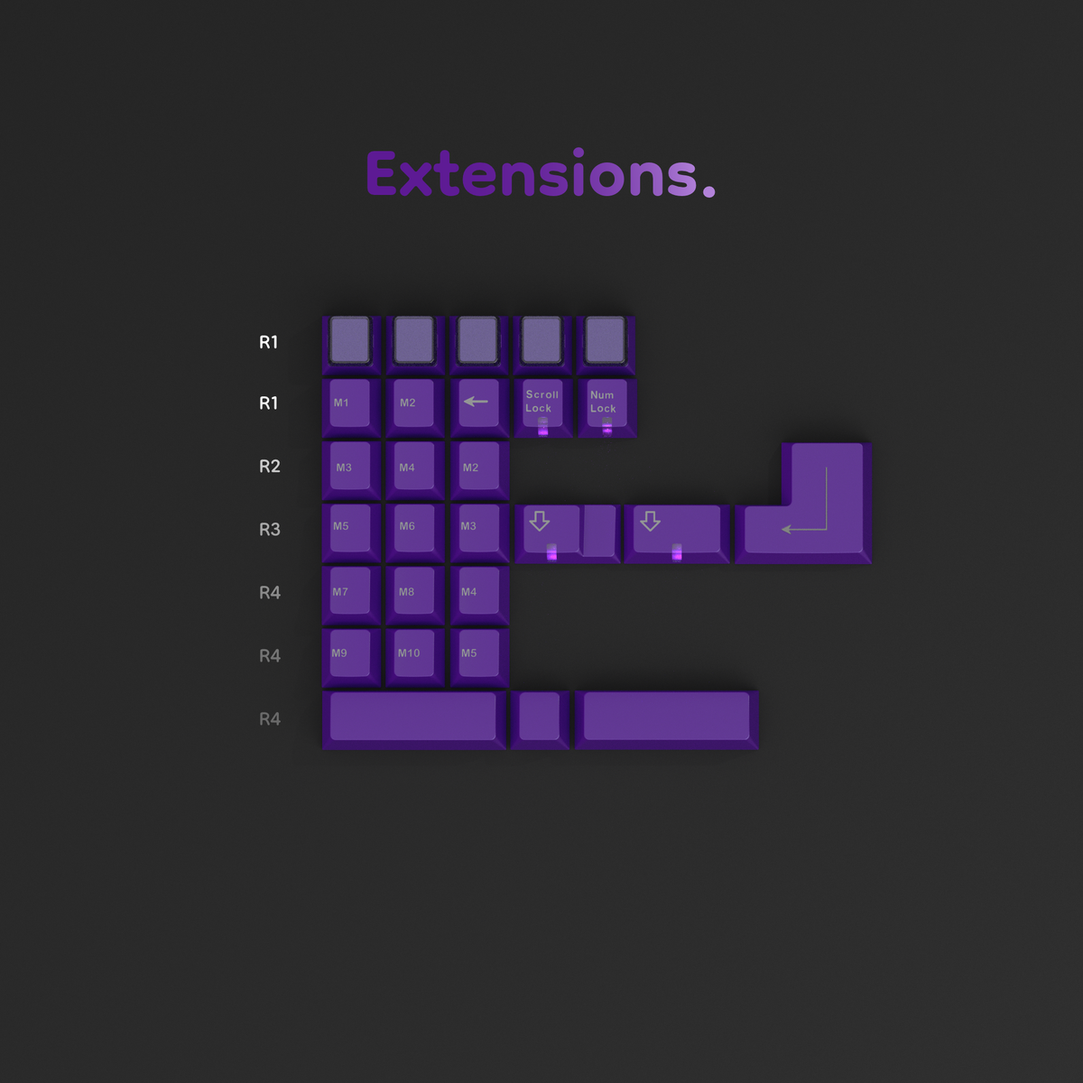 (Coming Soon) GMK CYL Purple