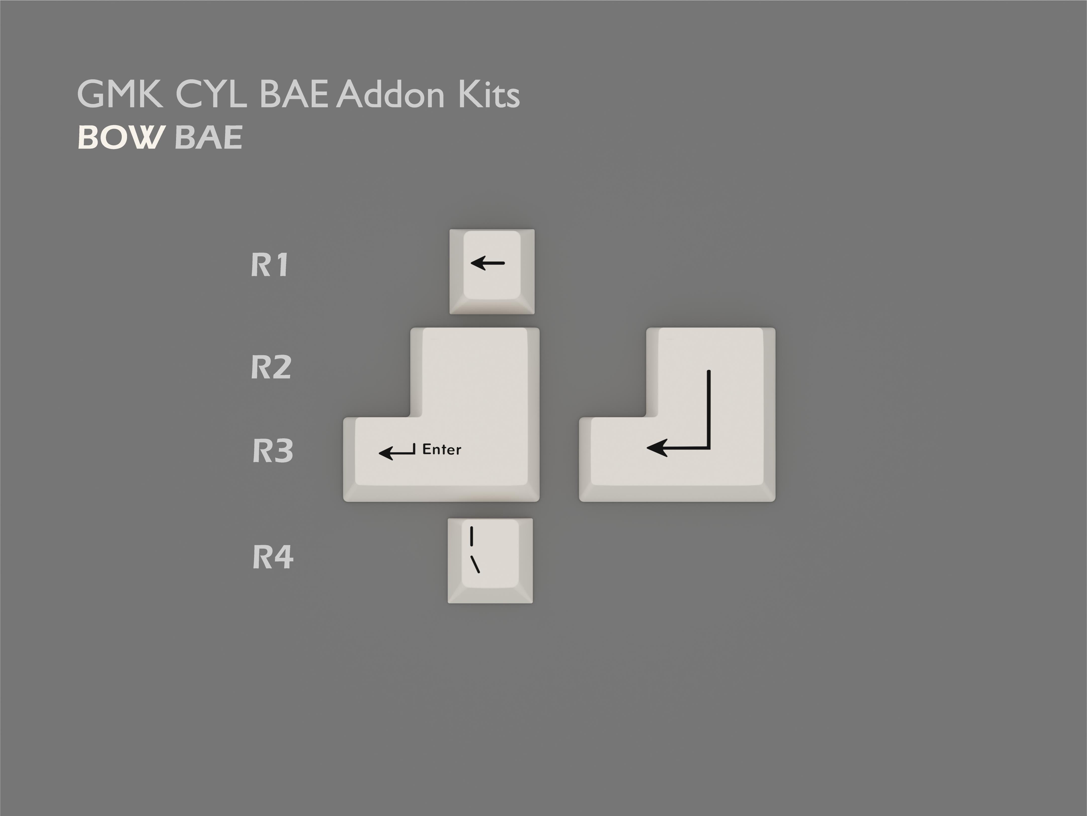 (Pre-Order) GMK CYL BAE Addon Kits