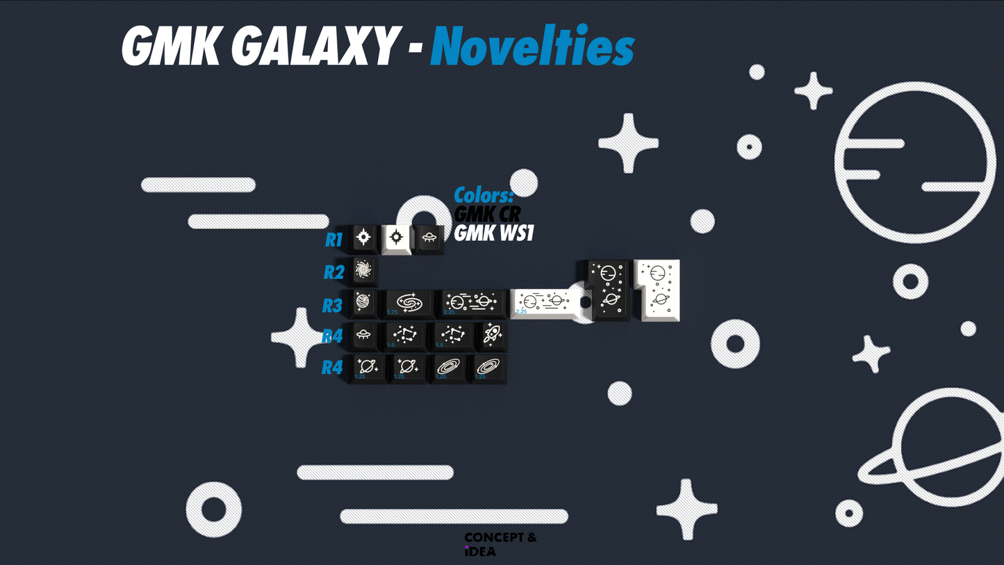 
                  
                    (In Stock) GMK Galaxy Keyset
                  
                