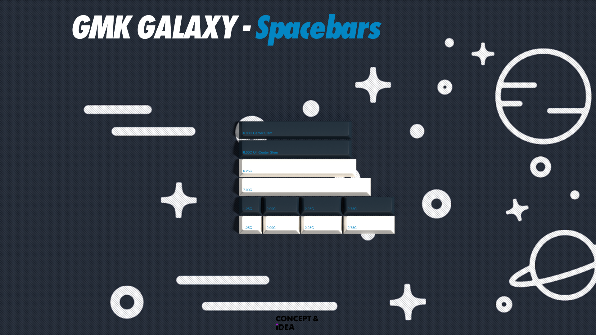 (Pre Order) GMK Galaxy