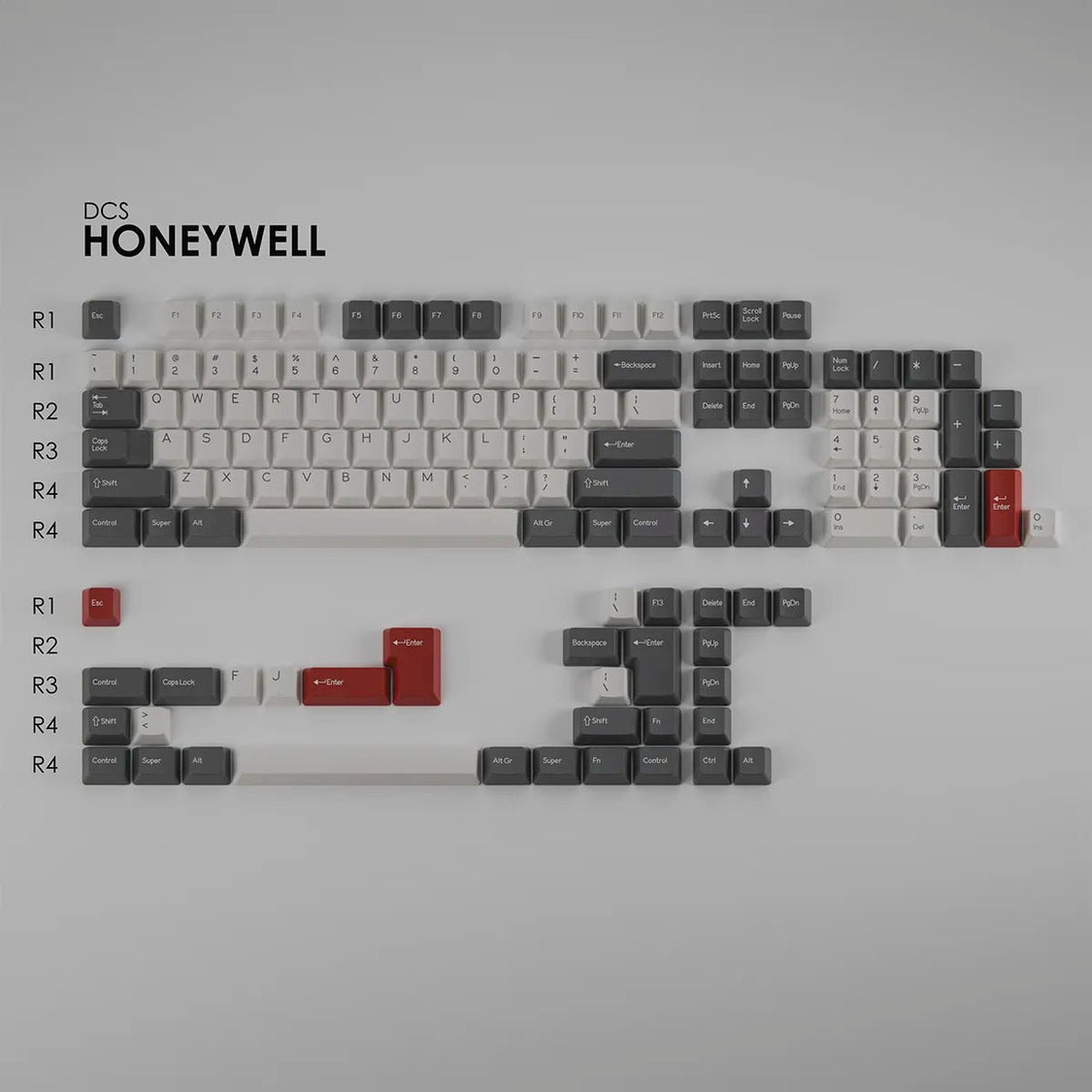 (In Stock) DCS Honeywell Keycap Set