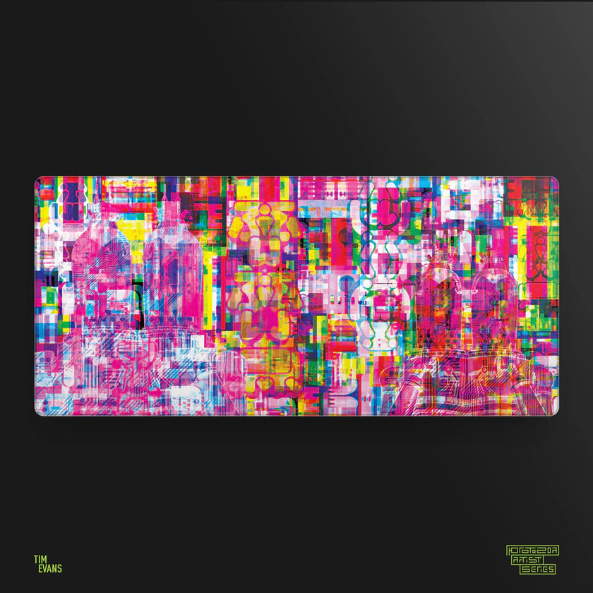 (In Stock) GLITCH by Tim Evans Deskmats