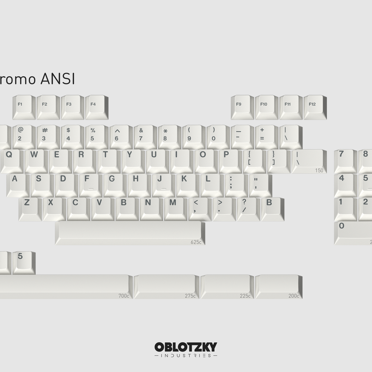 Pre-Order) GMK Oblivion Hagoromo ANSI / NorDe