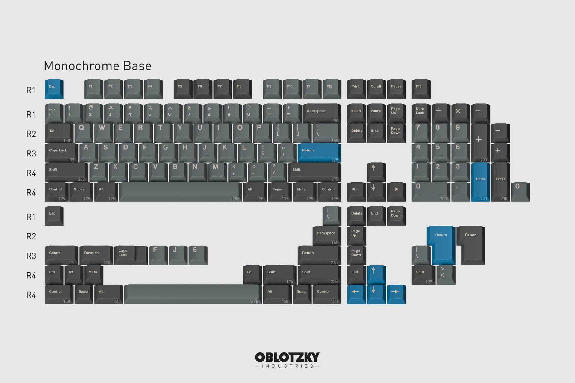 GMK Oblivion 3.1 Regular Base Kit GMK Oblivion 3.1 Regular Base Kit