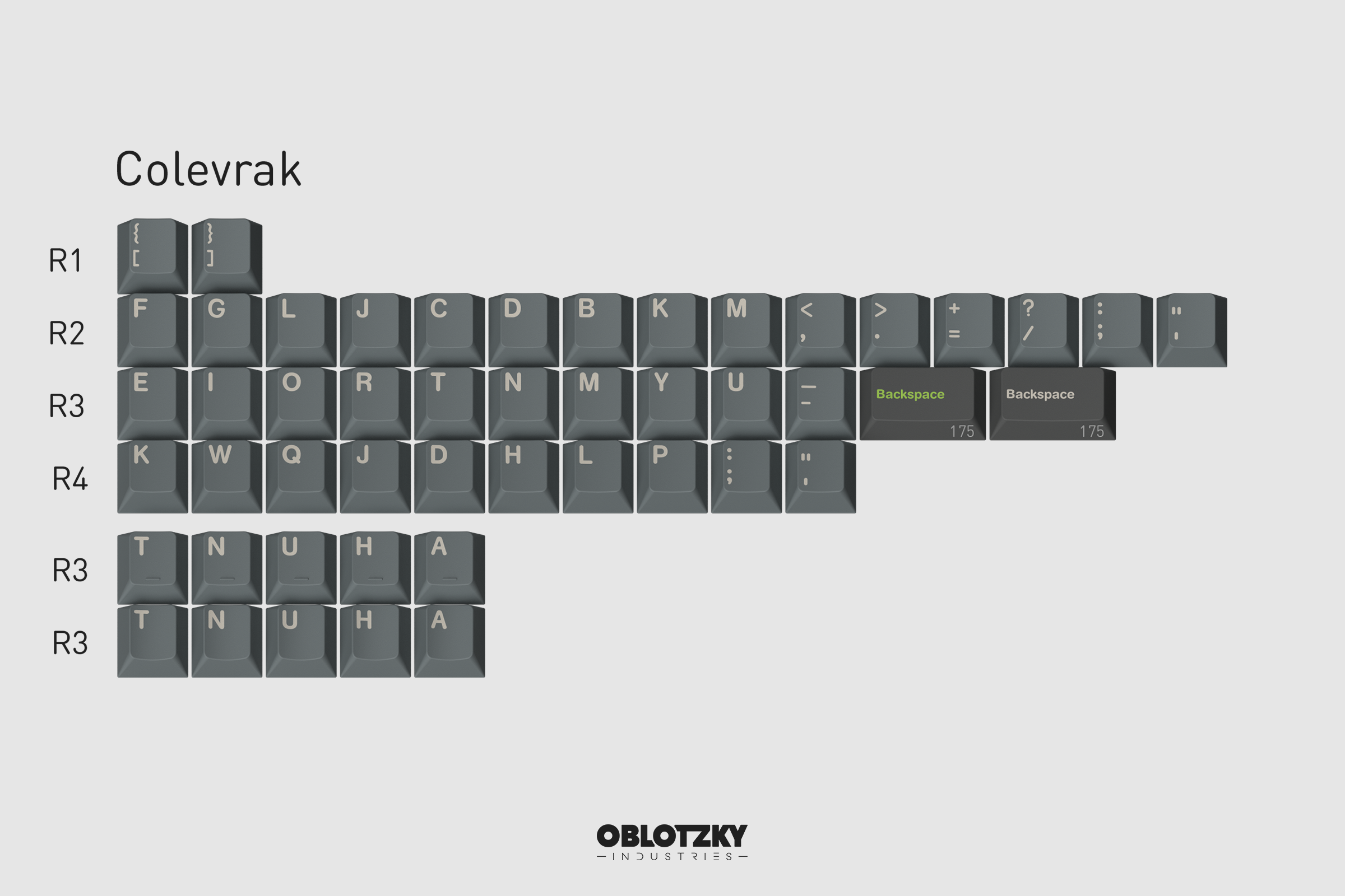 (In Stock) GMK Oblivion v3.1 Keycap Set