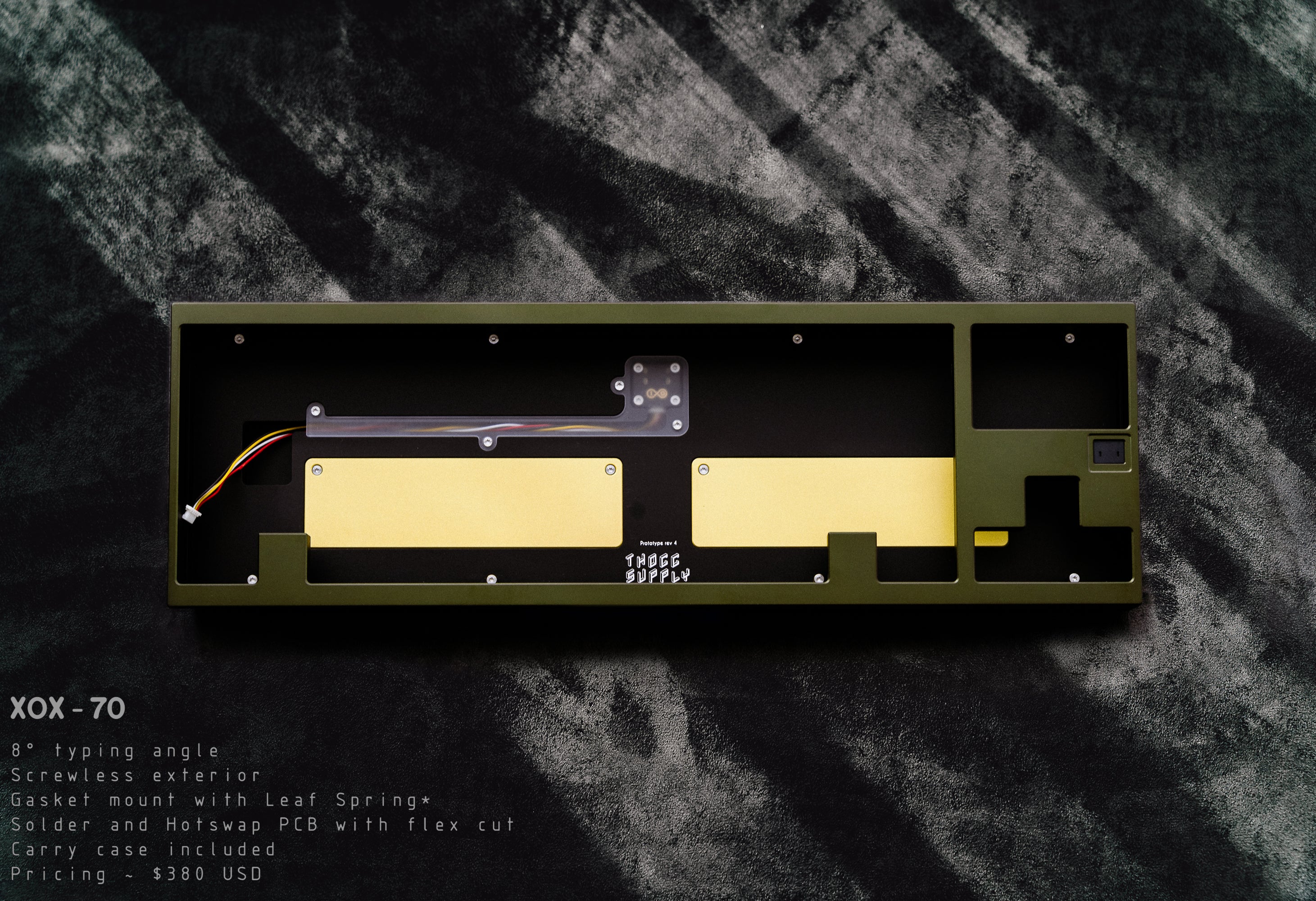 (In Stock) XOX70 FRL-TKL Keyboard Kit