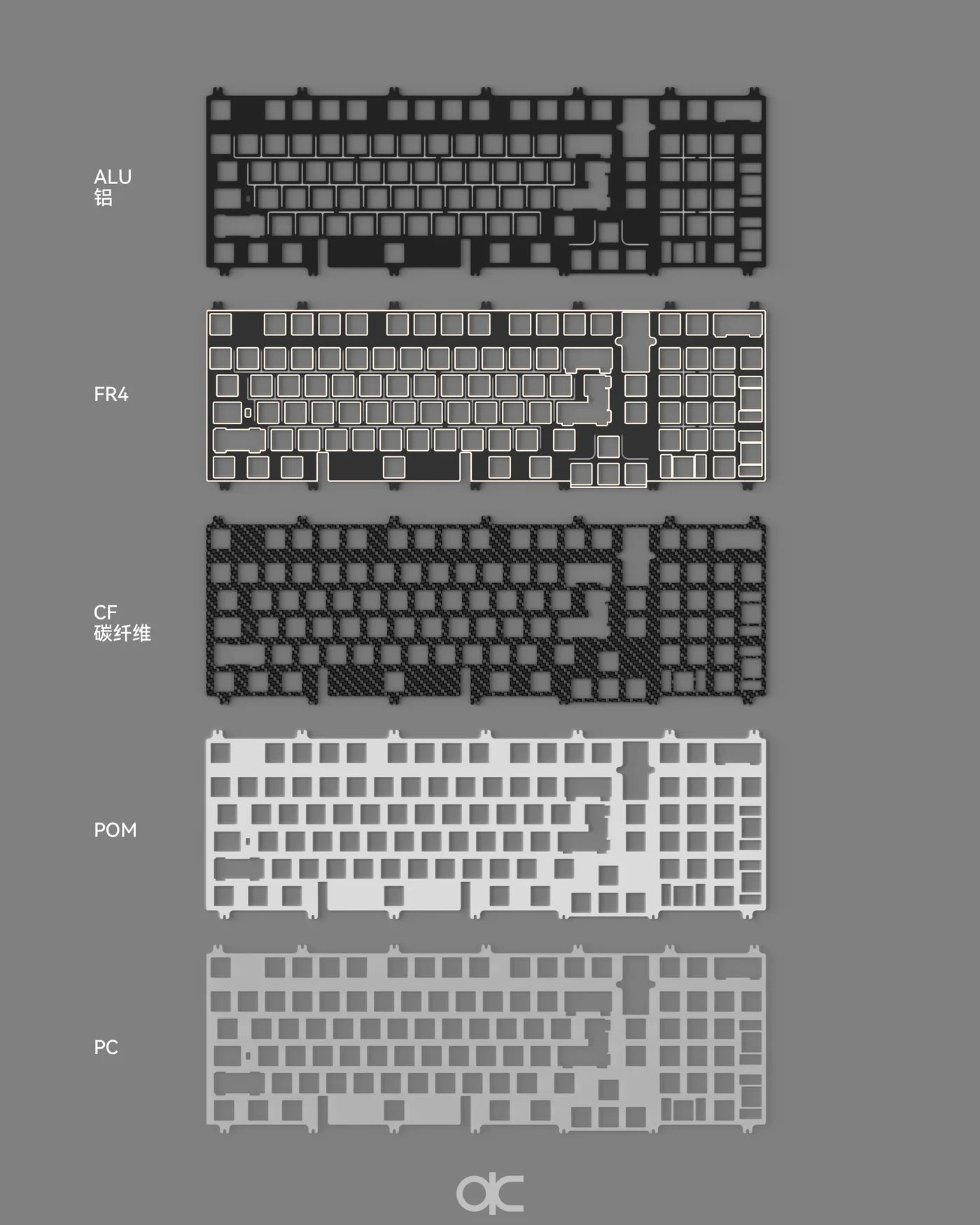 (Group Buy) QwertyKeys QK100 Keyboard Kit