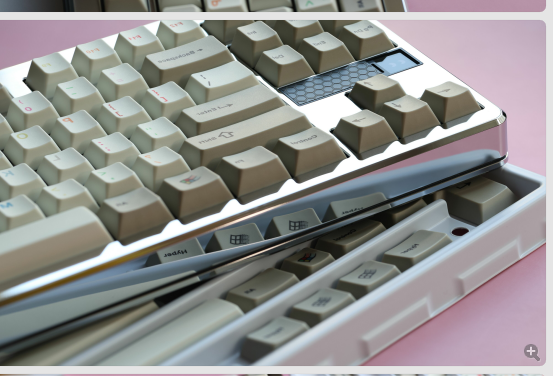 (In Stock) Zero-G Studio x  Hammer PBT "Mirror Image" Keycaps