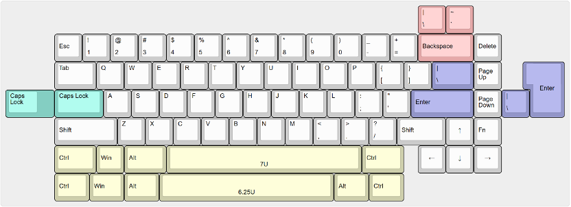 (Group Buy) Grit Jahre 65% Keyboard Kit Addons