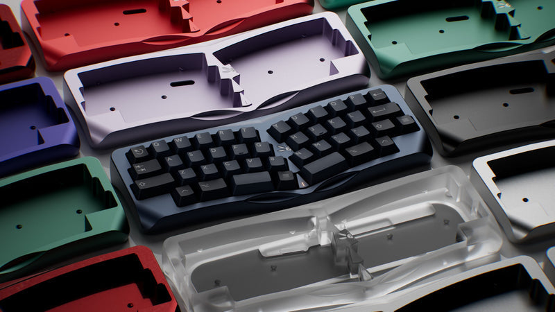 (Group Buy) Agar Micro 40% Alice Keyboard Kit