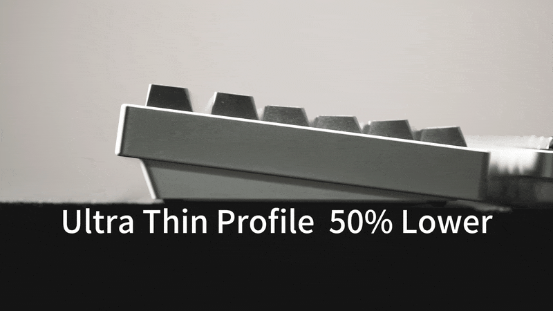 (Coming Soon) Awekeys Air - Low Profile Metal Keycaps