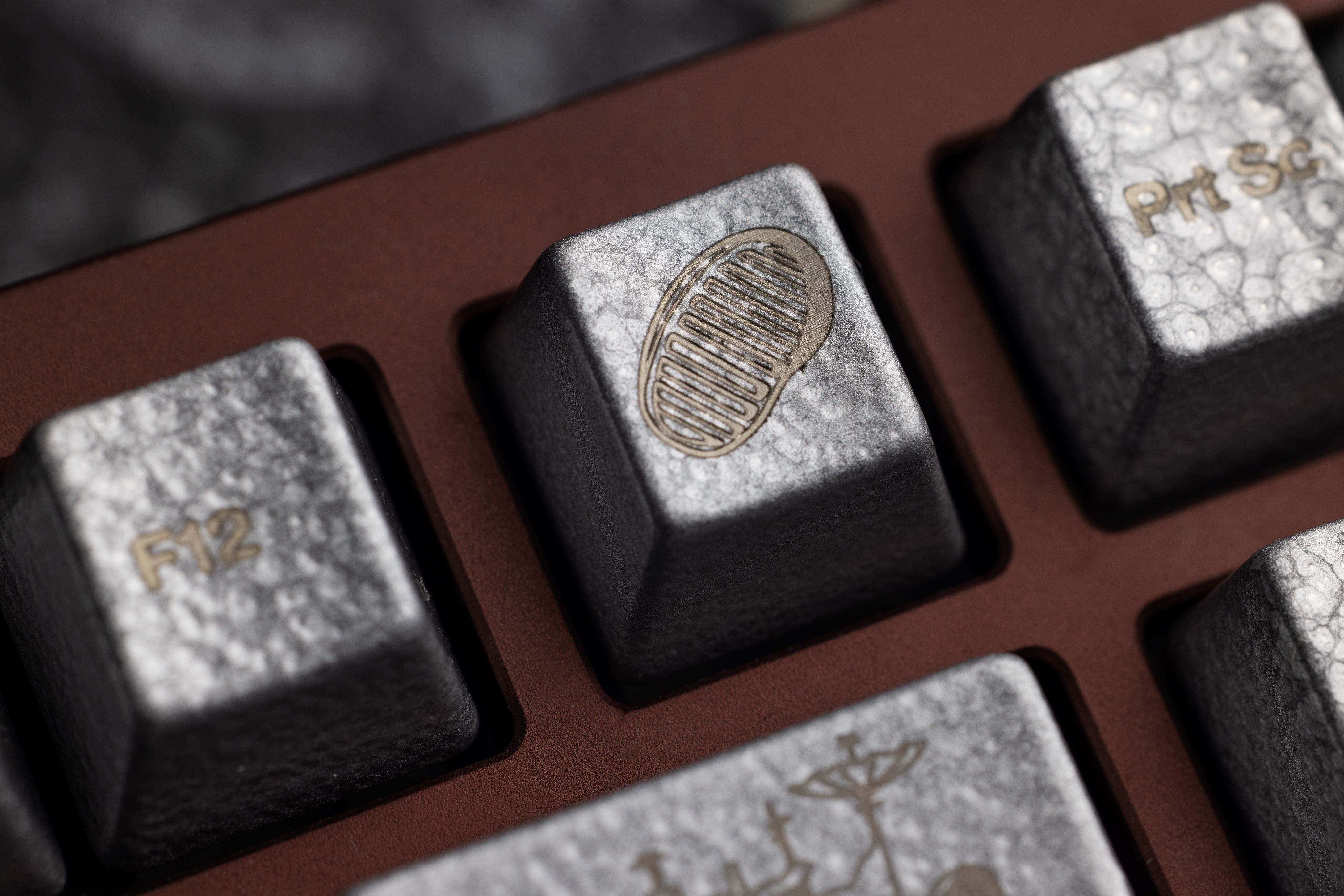 (Group Buy) Awekeys Metal Keycaps Set - Moon Landing