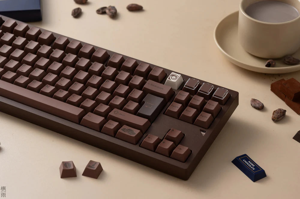 (In Stock) Keykobo Nama Chocolate Keycap Set